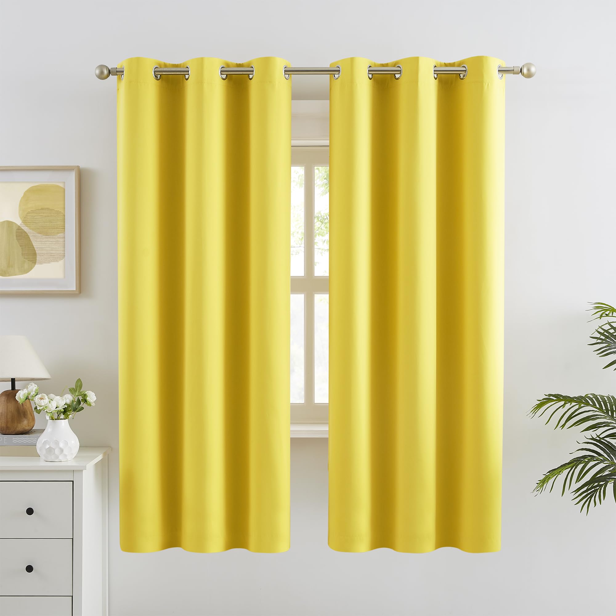 2 Best Yellow Curtains