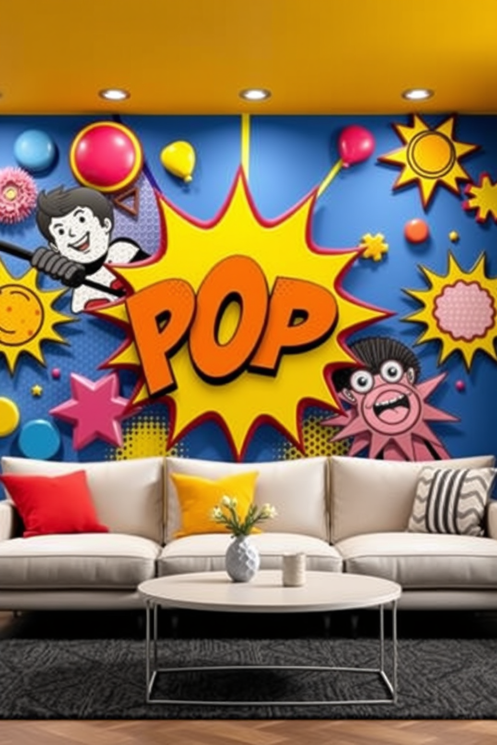 3d Effect Wall Painting Ideas 15