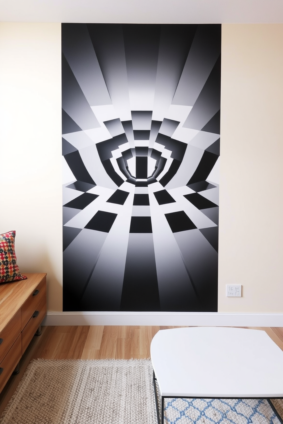 3d Effect Wall Painting Ideas 9