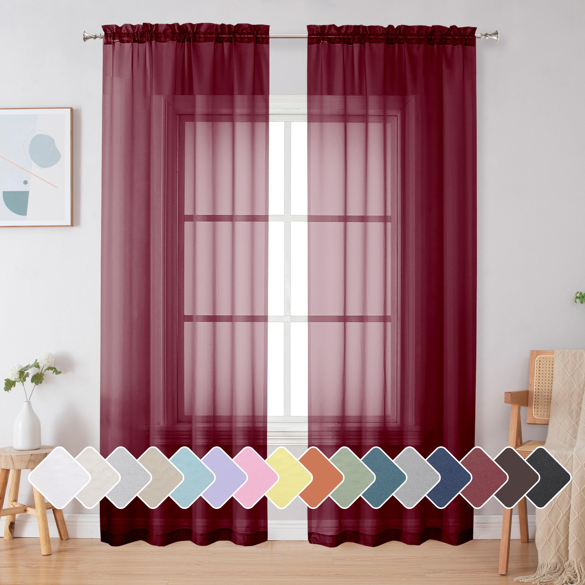 3 Best Burgundy Curtains