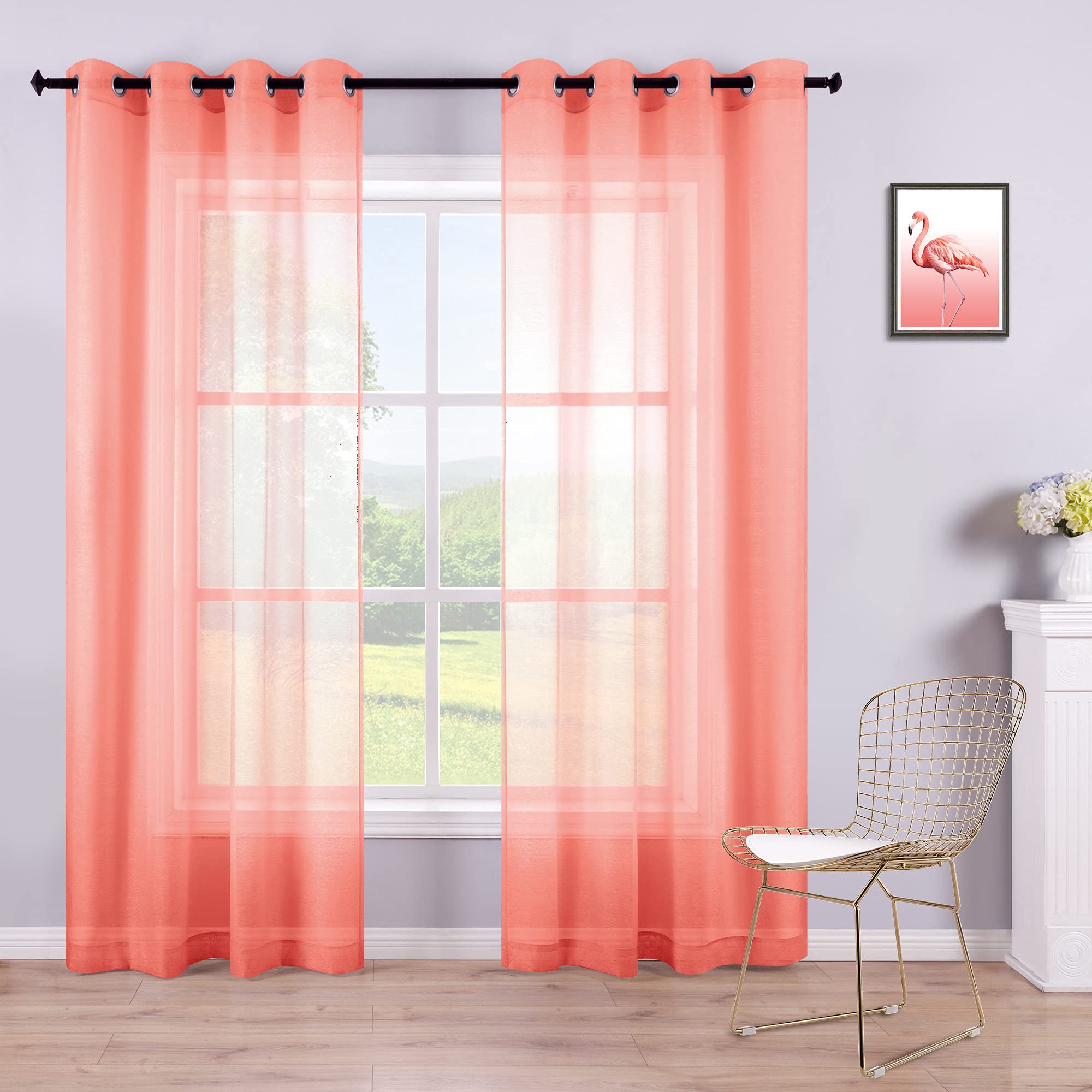 3 Best Coral Curtains