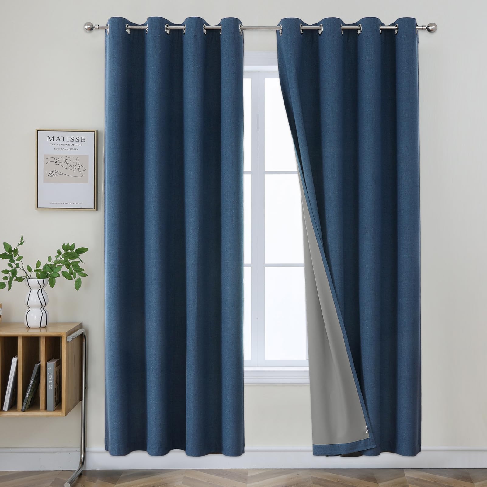 3 Best Denim Blue Curtains