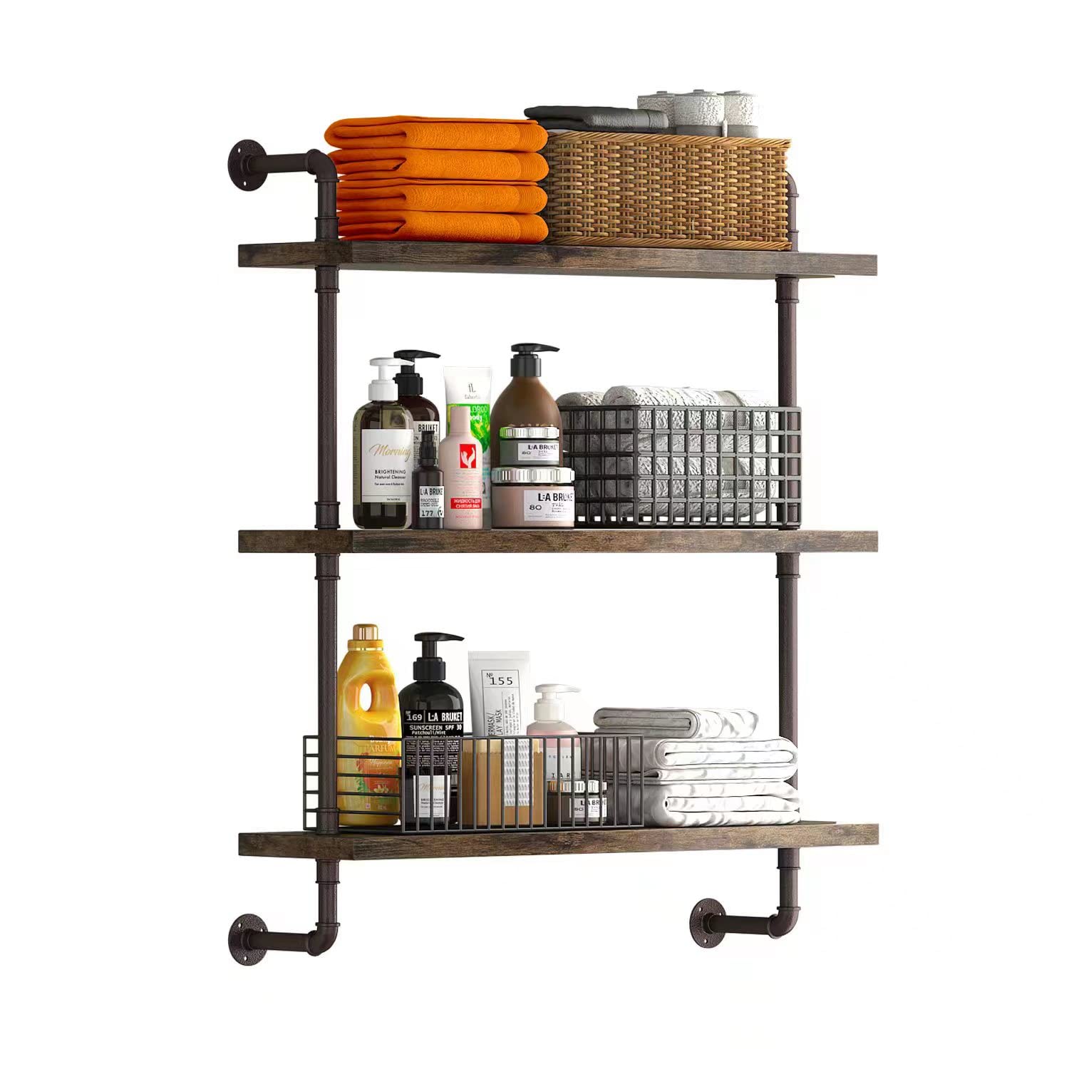 3 Best Industrial Pipe Shelves