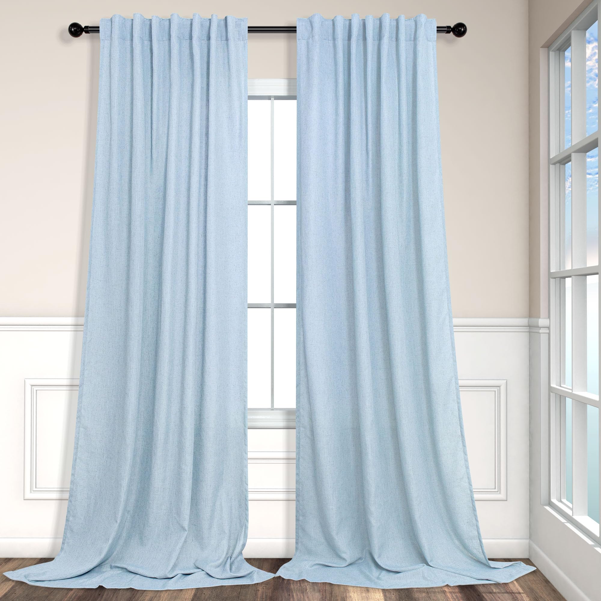 3 Best Light Blue Curtains