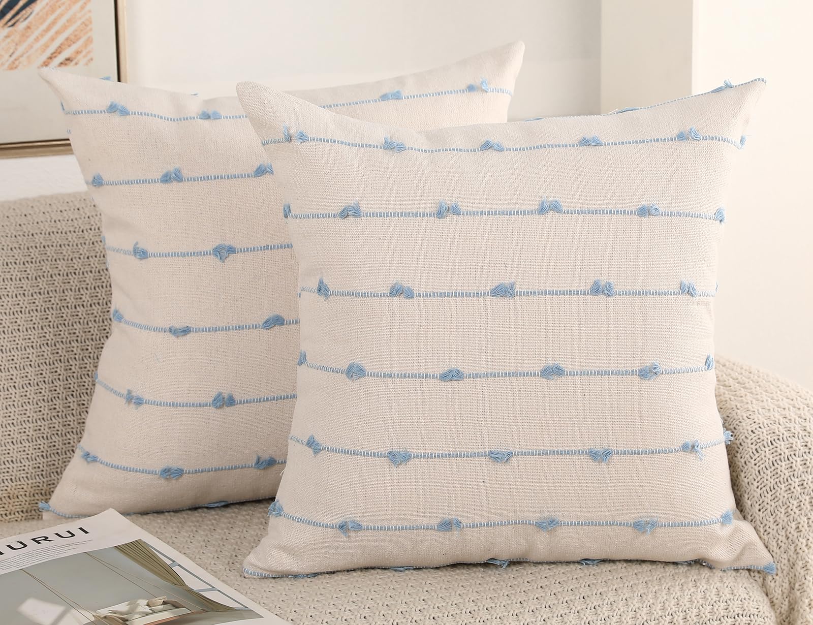 3 Best Light Blue Cushions