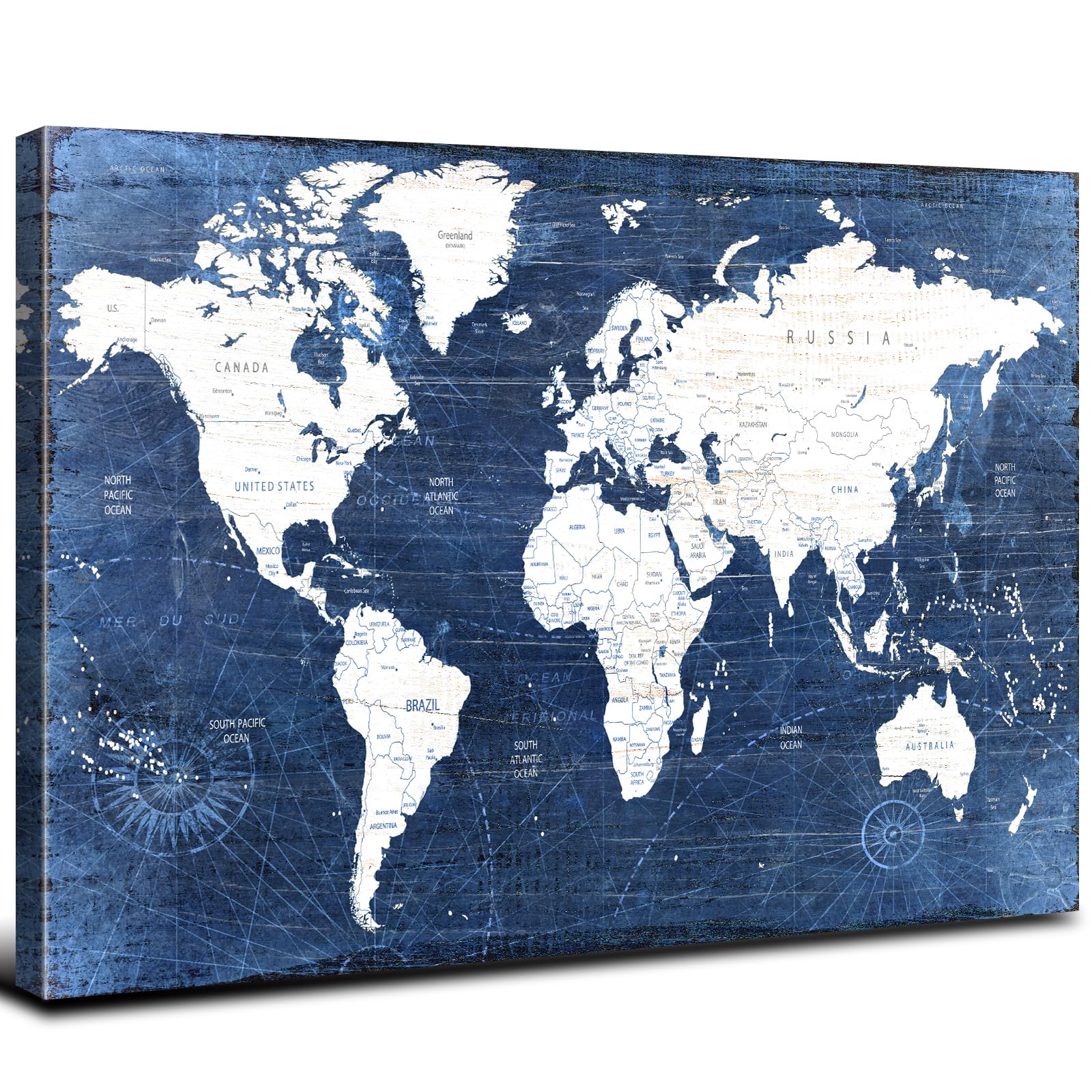 3 Best Map Wall Art