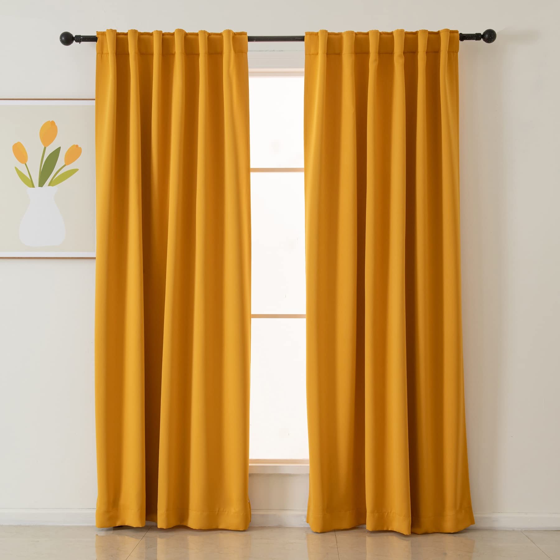 3 Best Mustard Yellow Curtains