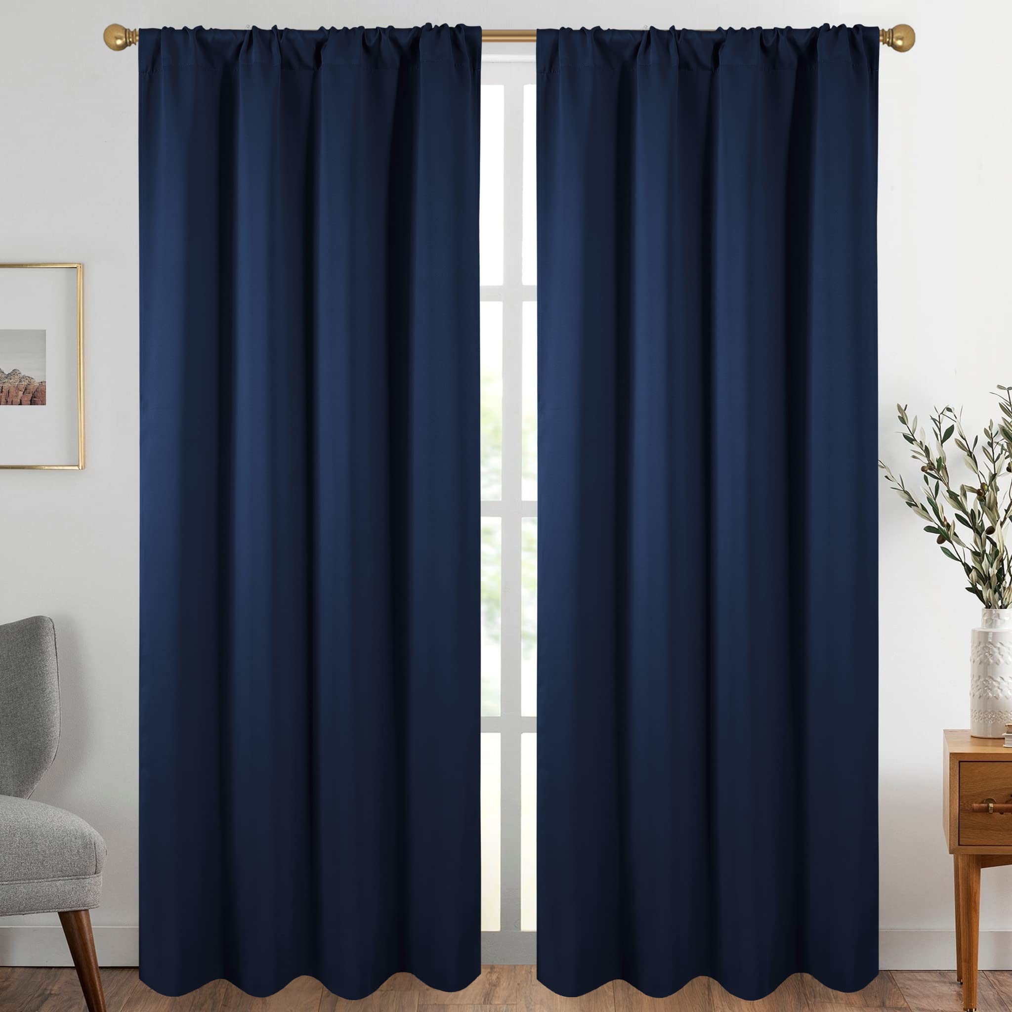 3 Best Navy Blue Curtains