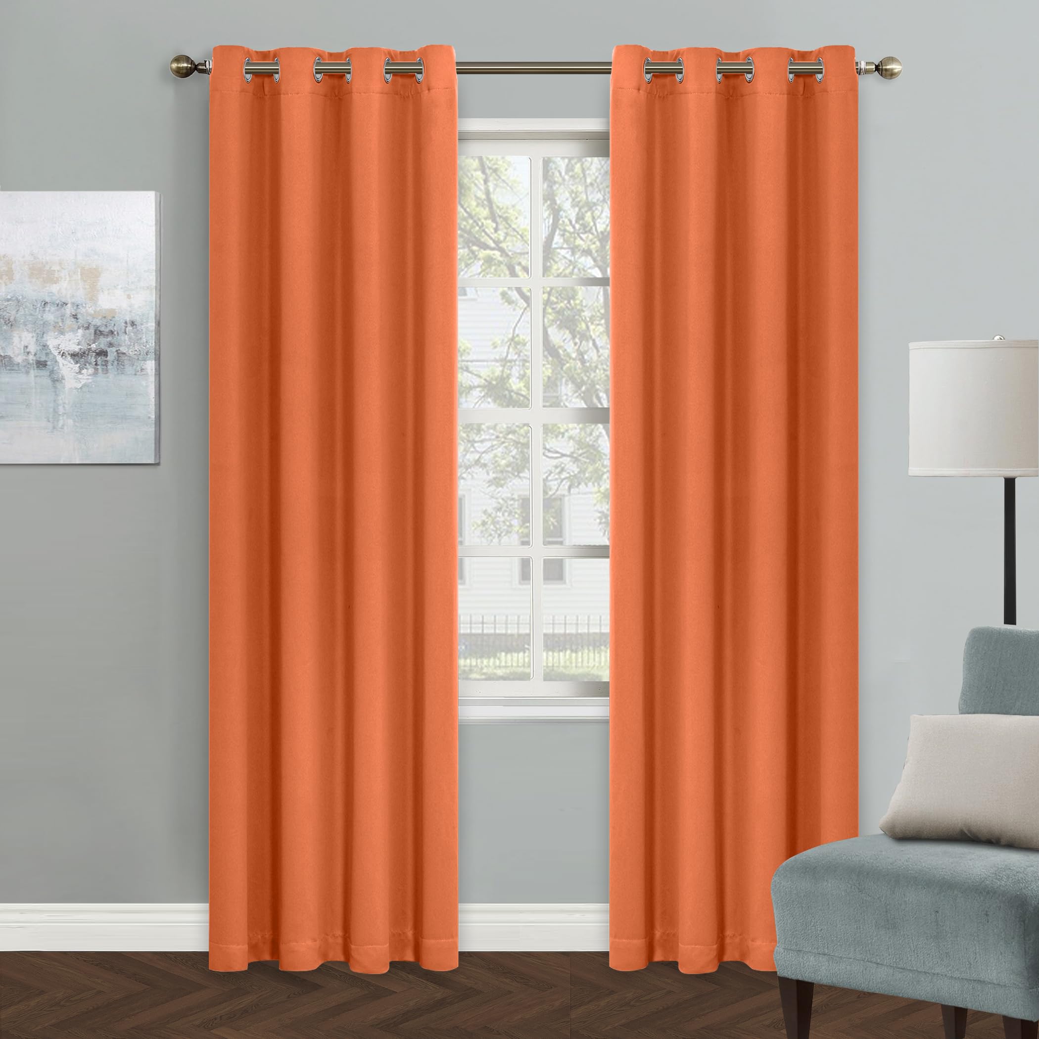 3 Best Orange Curtains