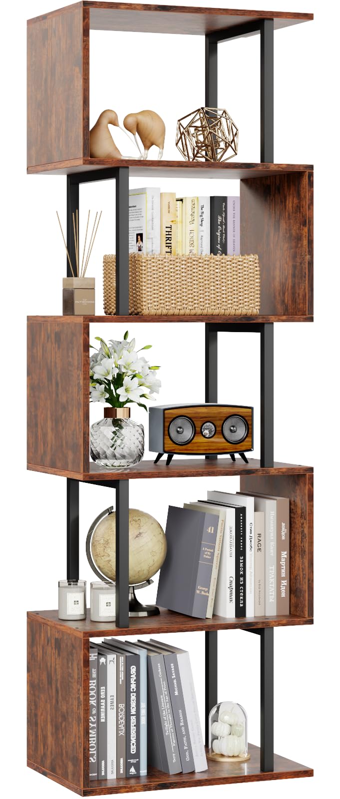 3 Best Staggered Shelves