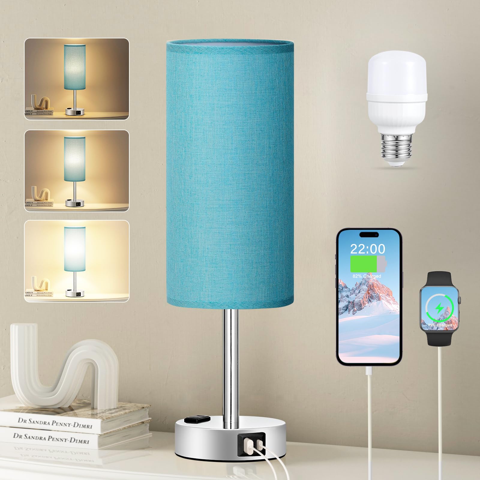 3 Best Turquoise Table Lamps