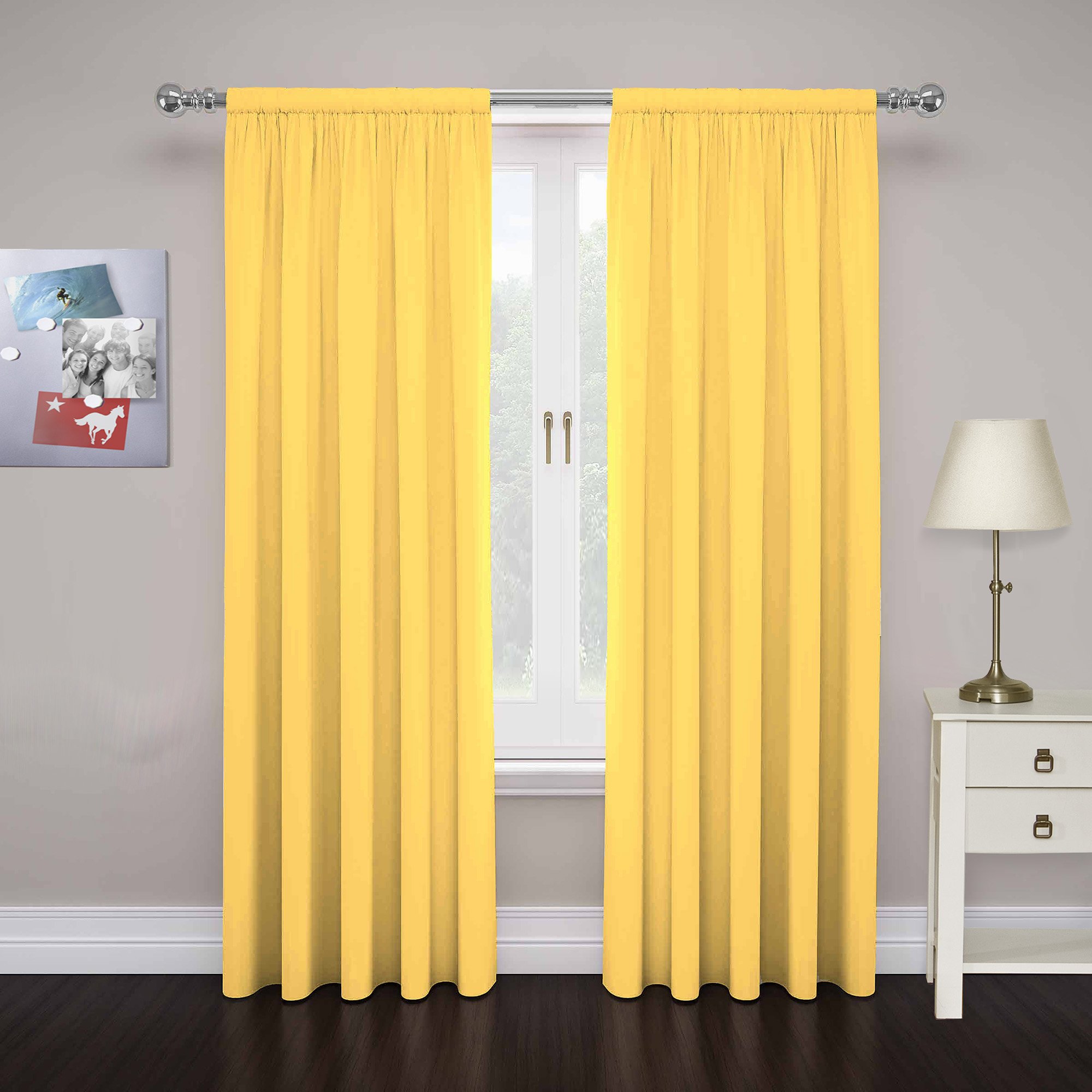 3 Best Yellow Curtains