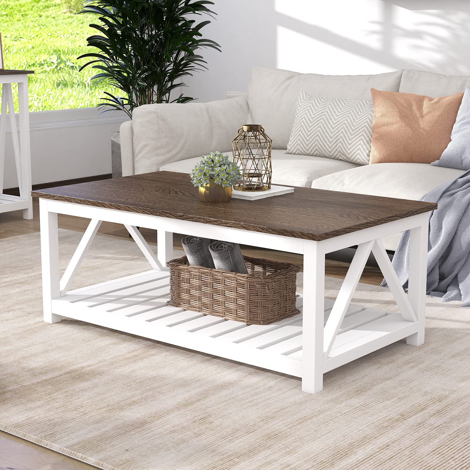 4 Best Farmhouse Coffee Tables