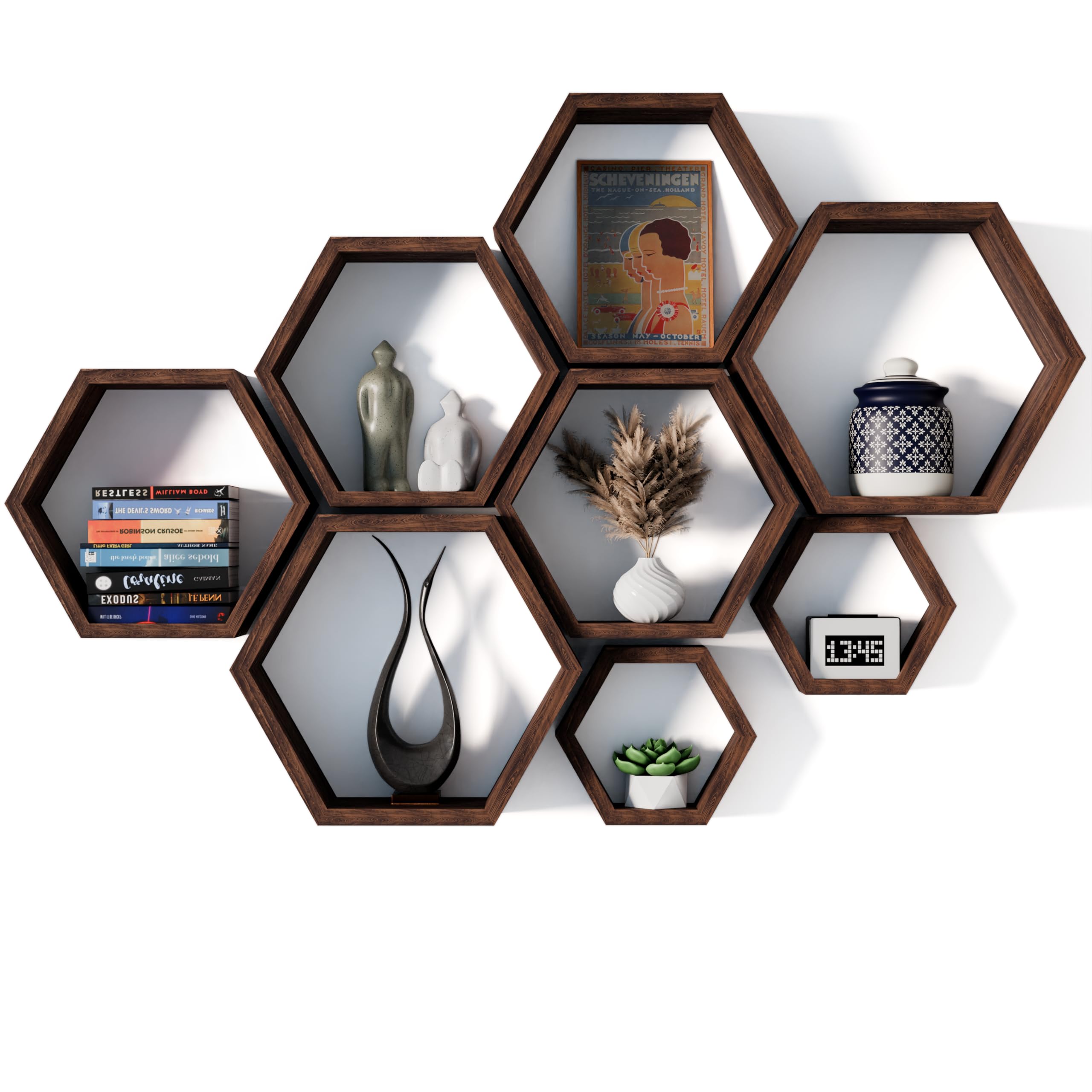 4 Best Hexagonal Shelves