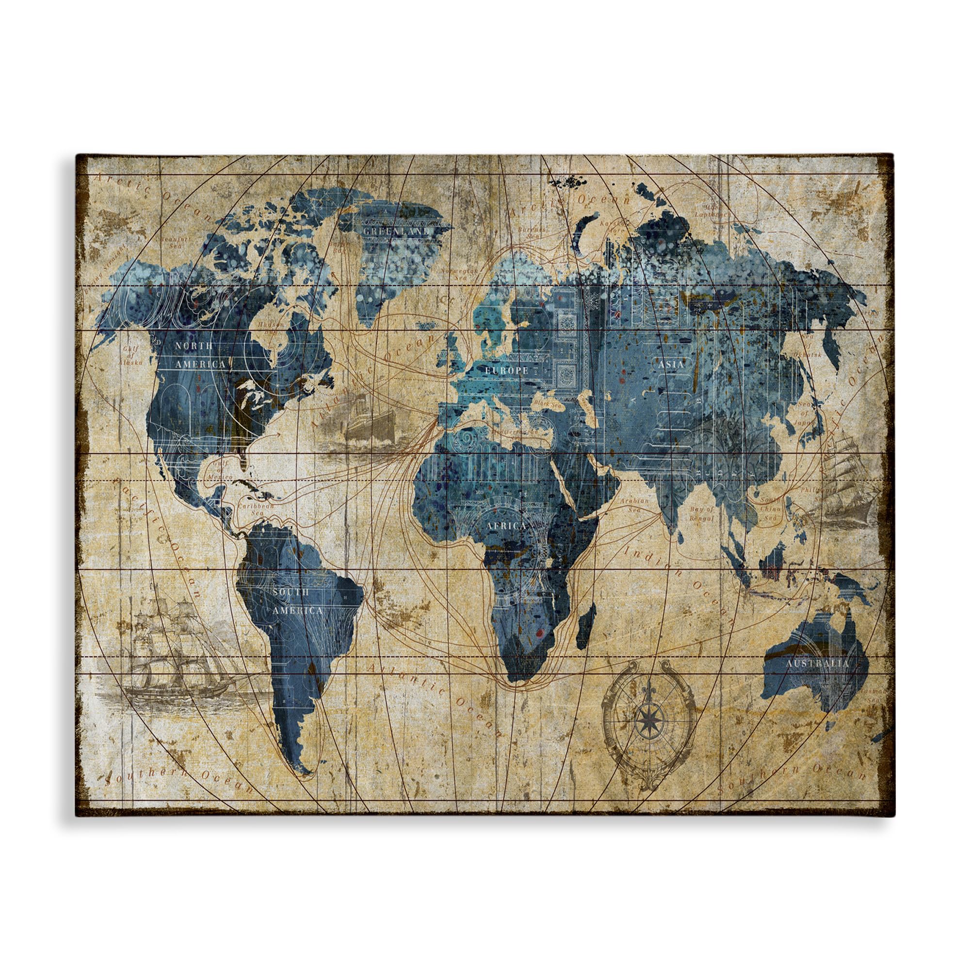 4 Best Map Wall Art