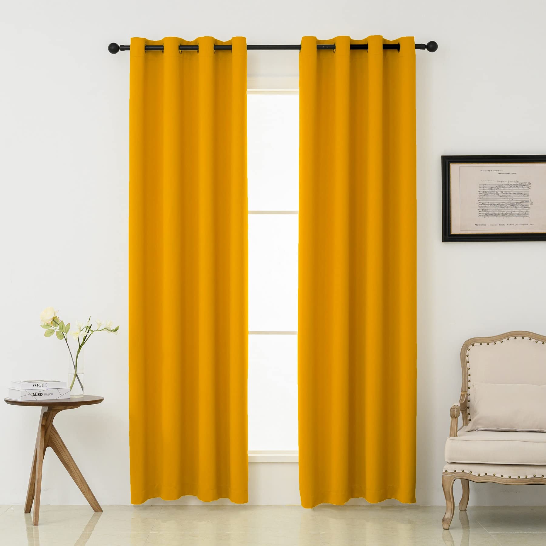 4 Best Mustard Curtains