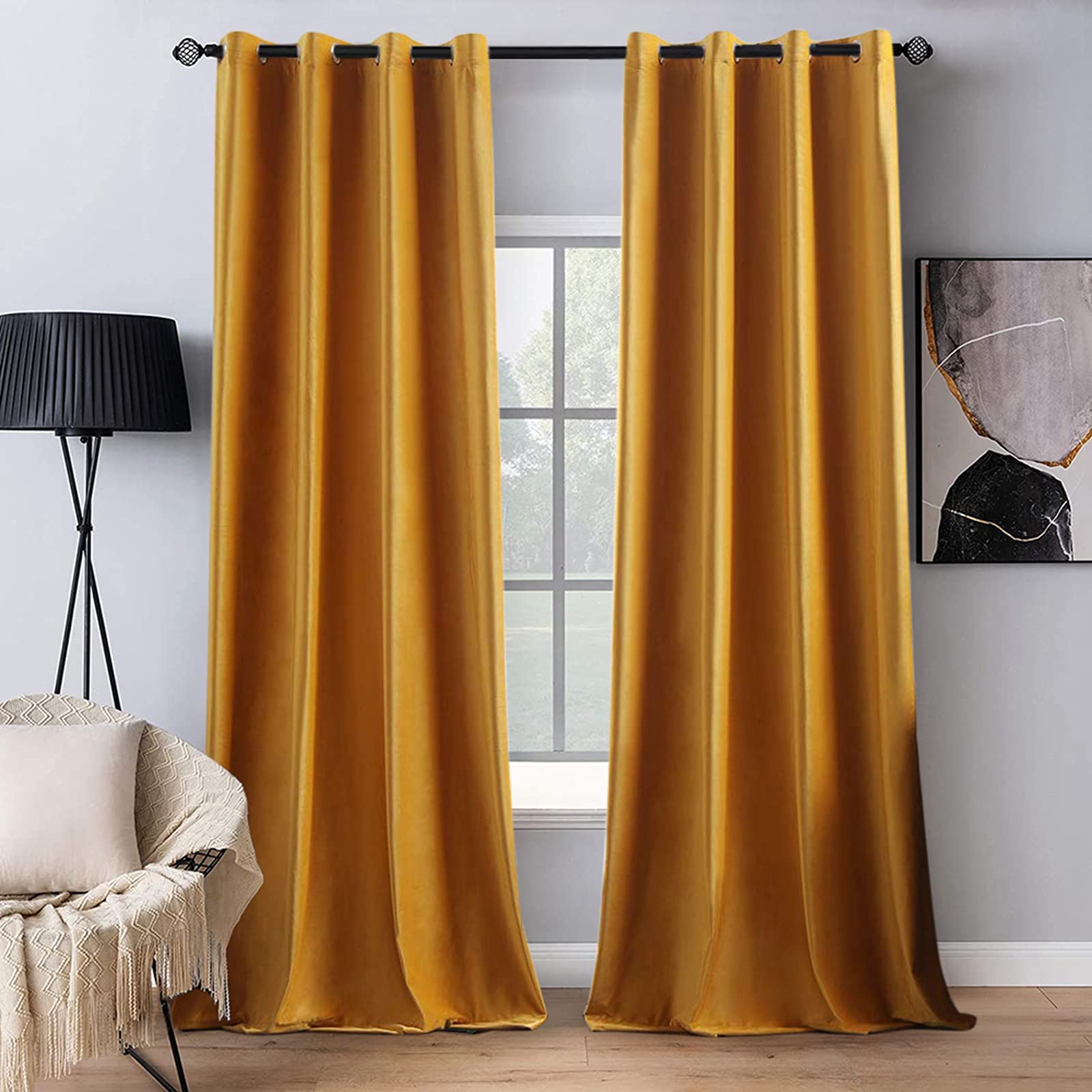 4 Best Mustard Yellow Curtains