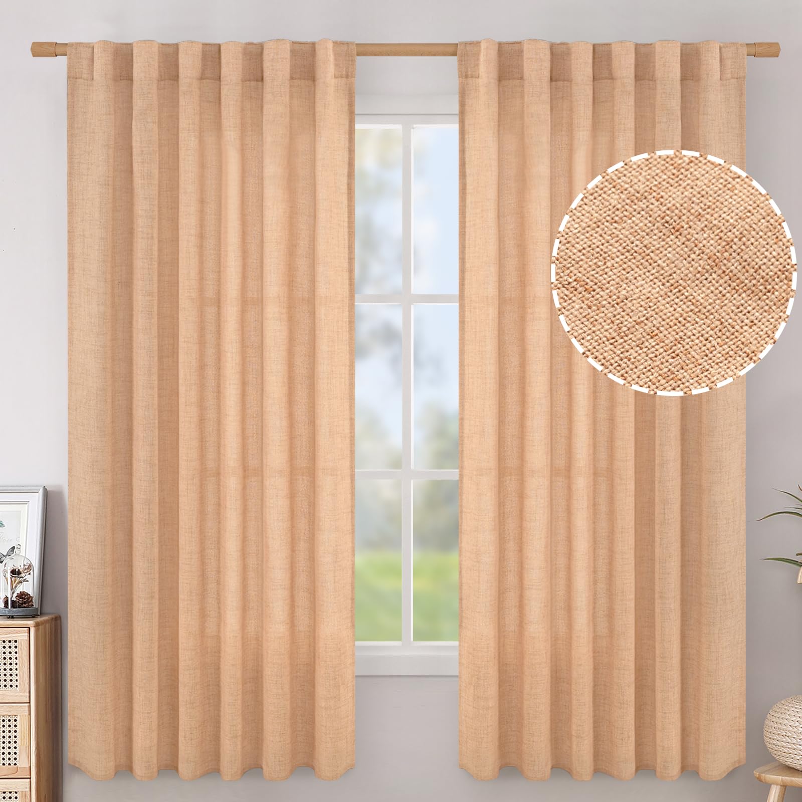 4 Best Peach Curtains