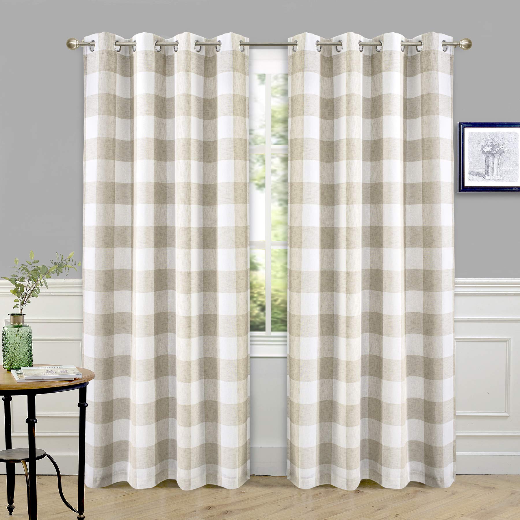 4 Best Plaid Curtains