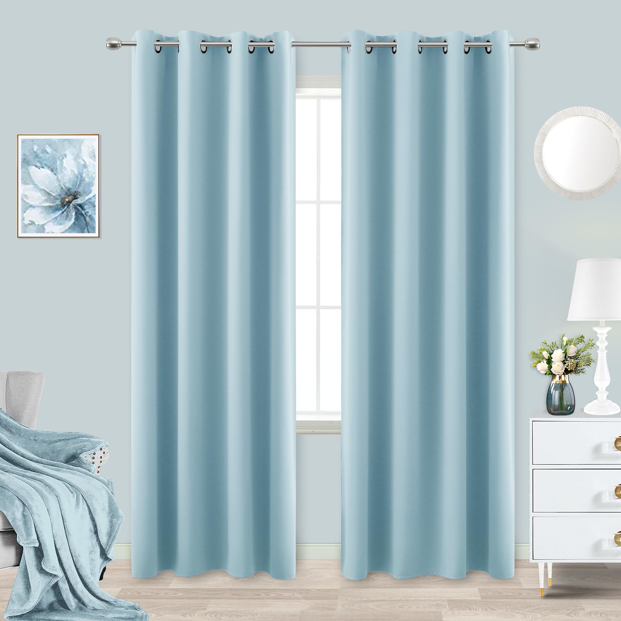 4 Best Sky Blue Curtains