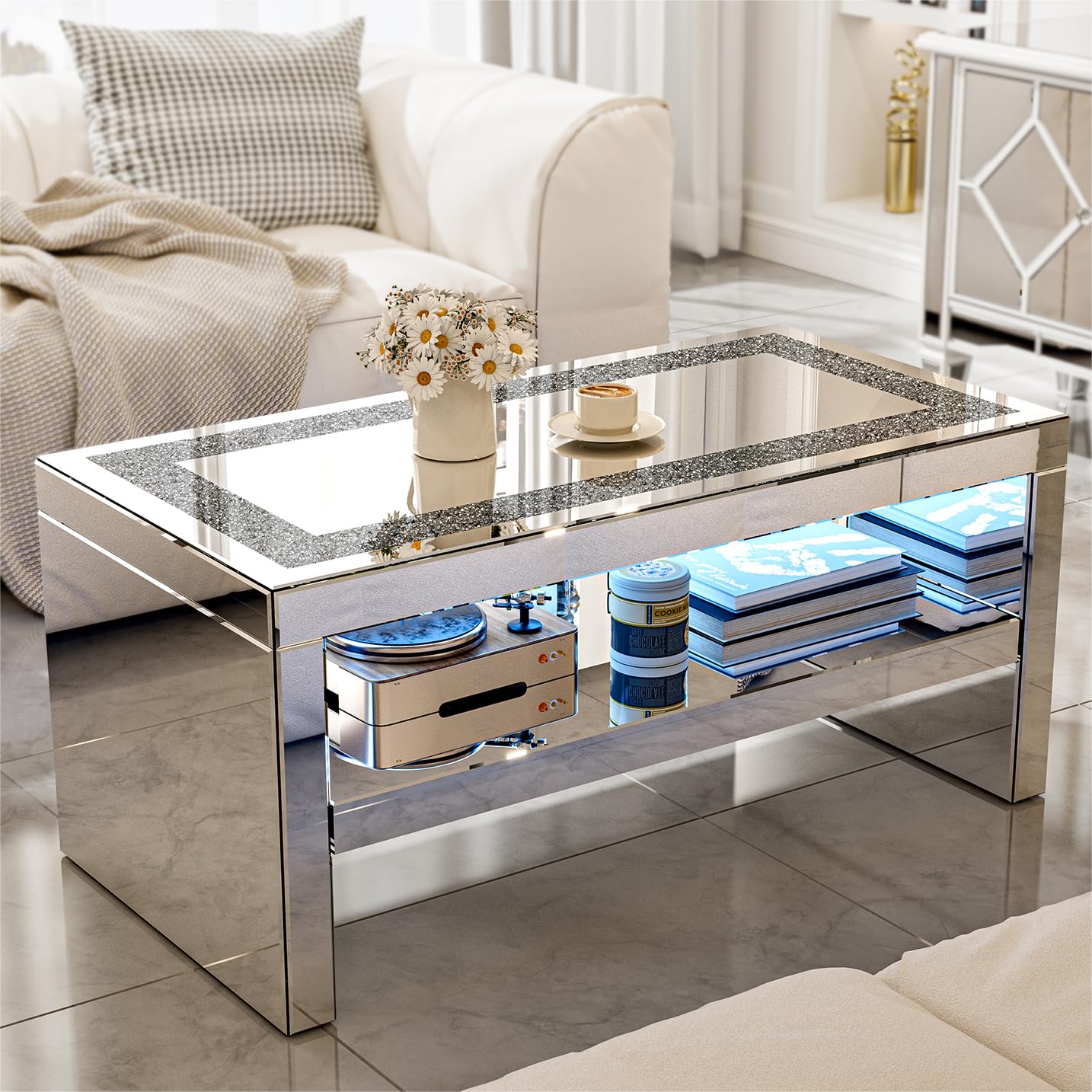 5 Best Mirrored Coffee Tables