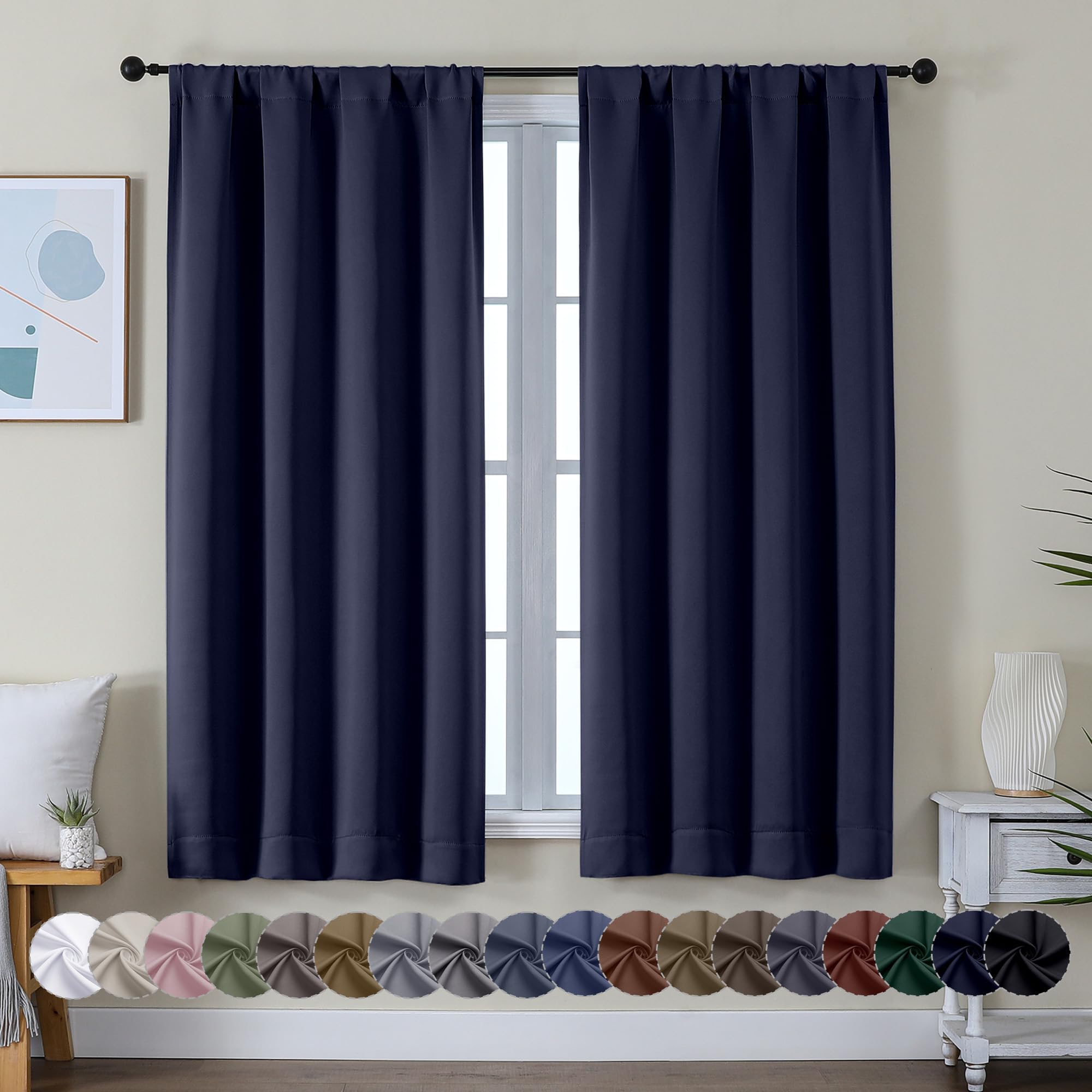 5 Best Navy Blue Curtains