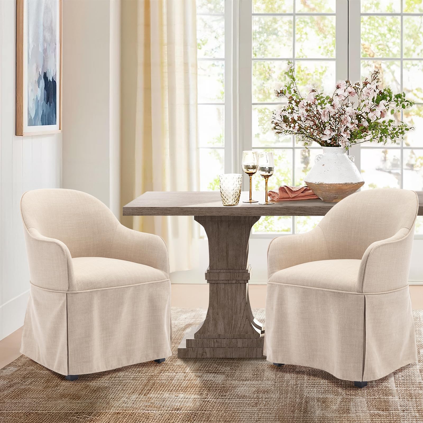 5 Best Slipcovered Dining Chairs