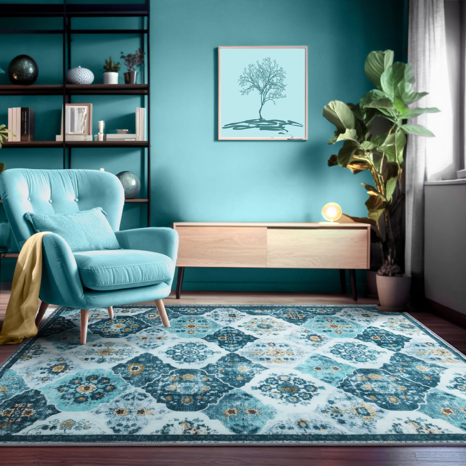 5 Best Turquoise Rugs