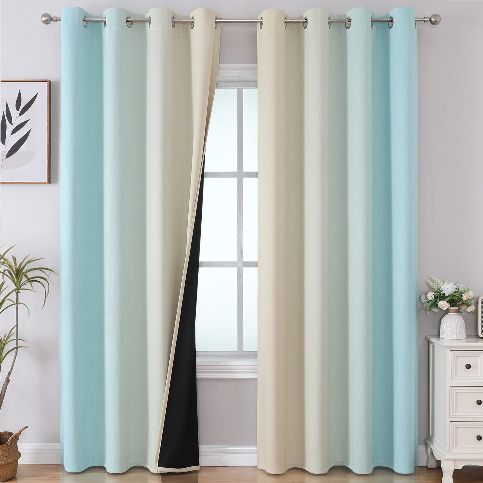 6 Best Aqua Curtains