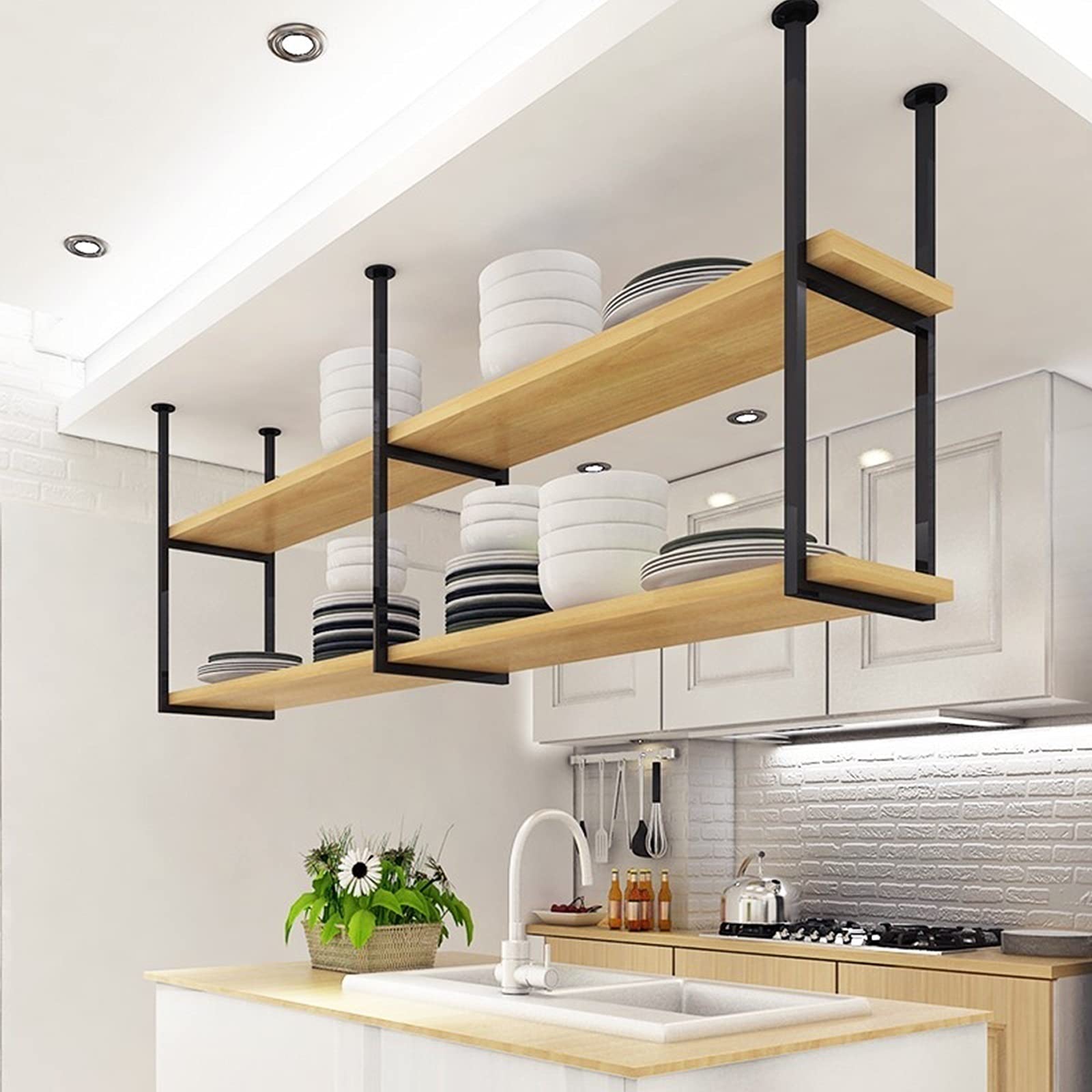 6 Best Ceiling Mounted Shelves