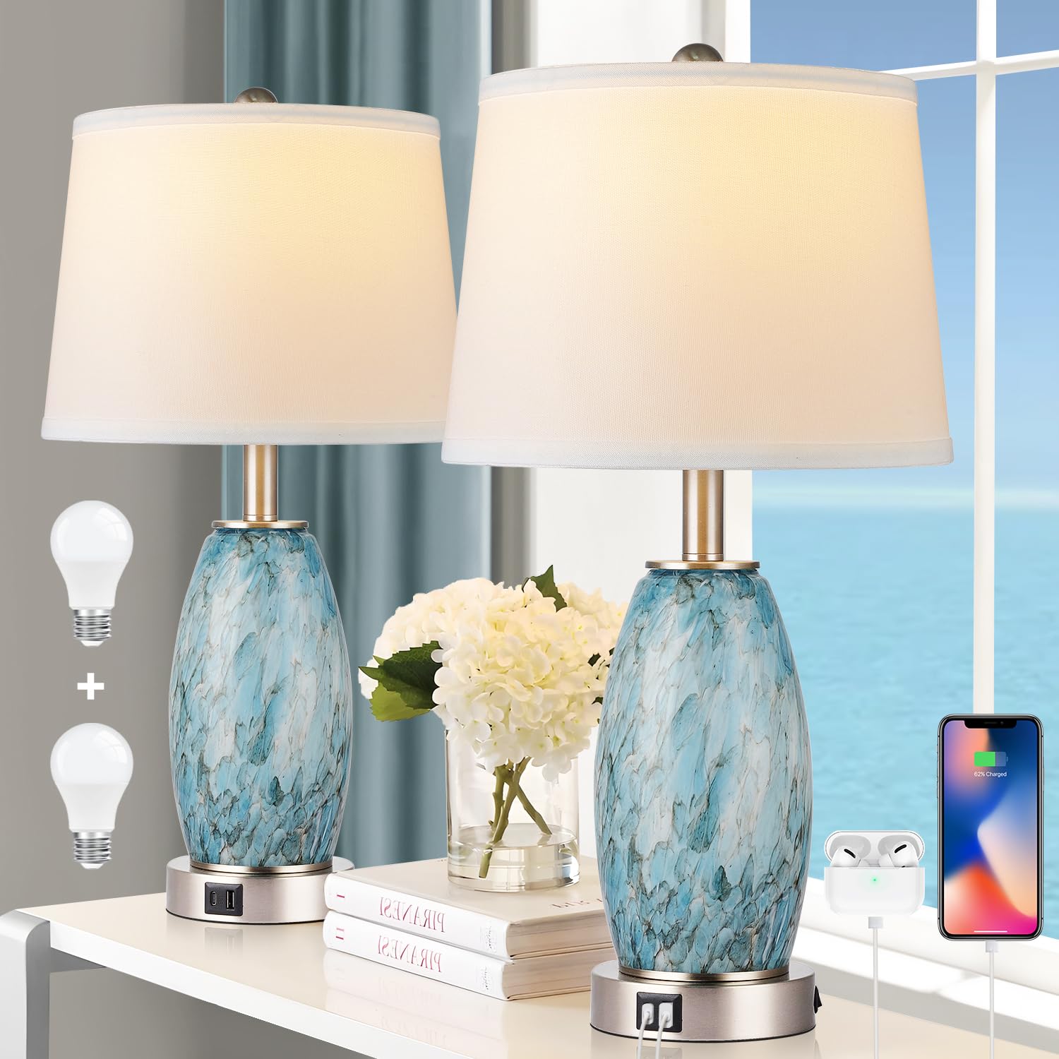 6 Best Coastal Table Lamps