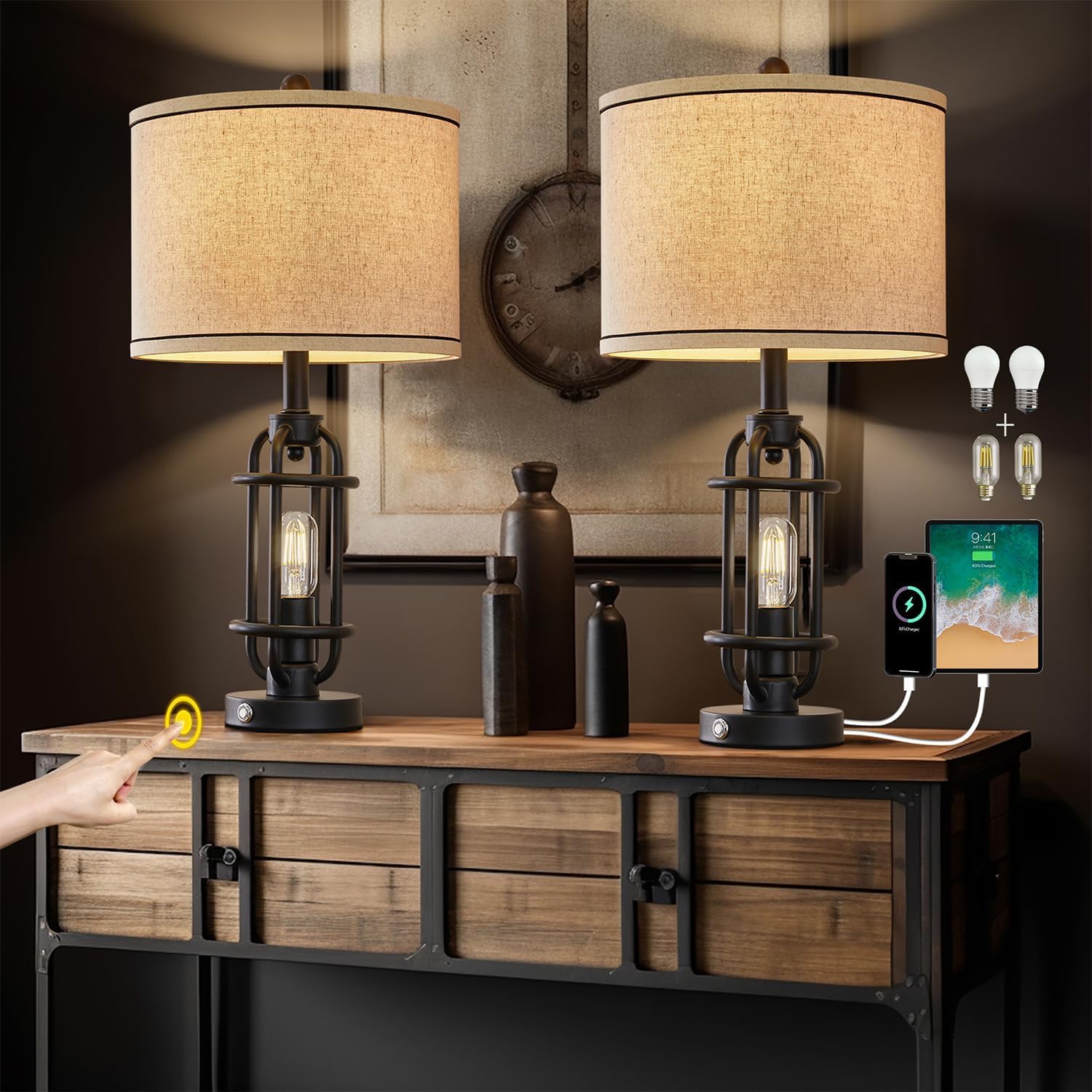 6 Best Industrial Table Lamps