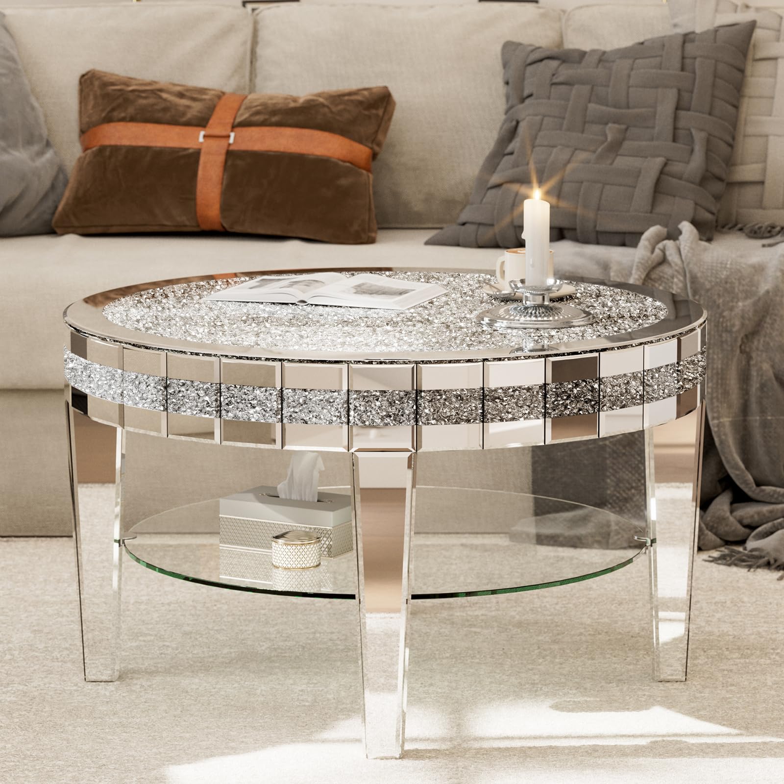 6 Best Mirrored Coffee Tables