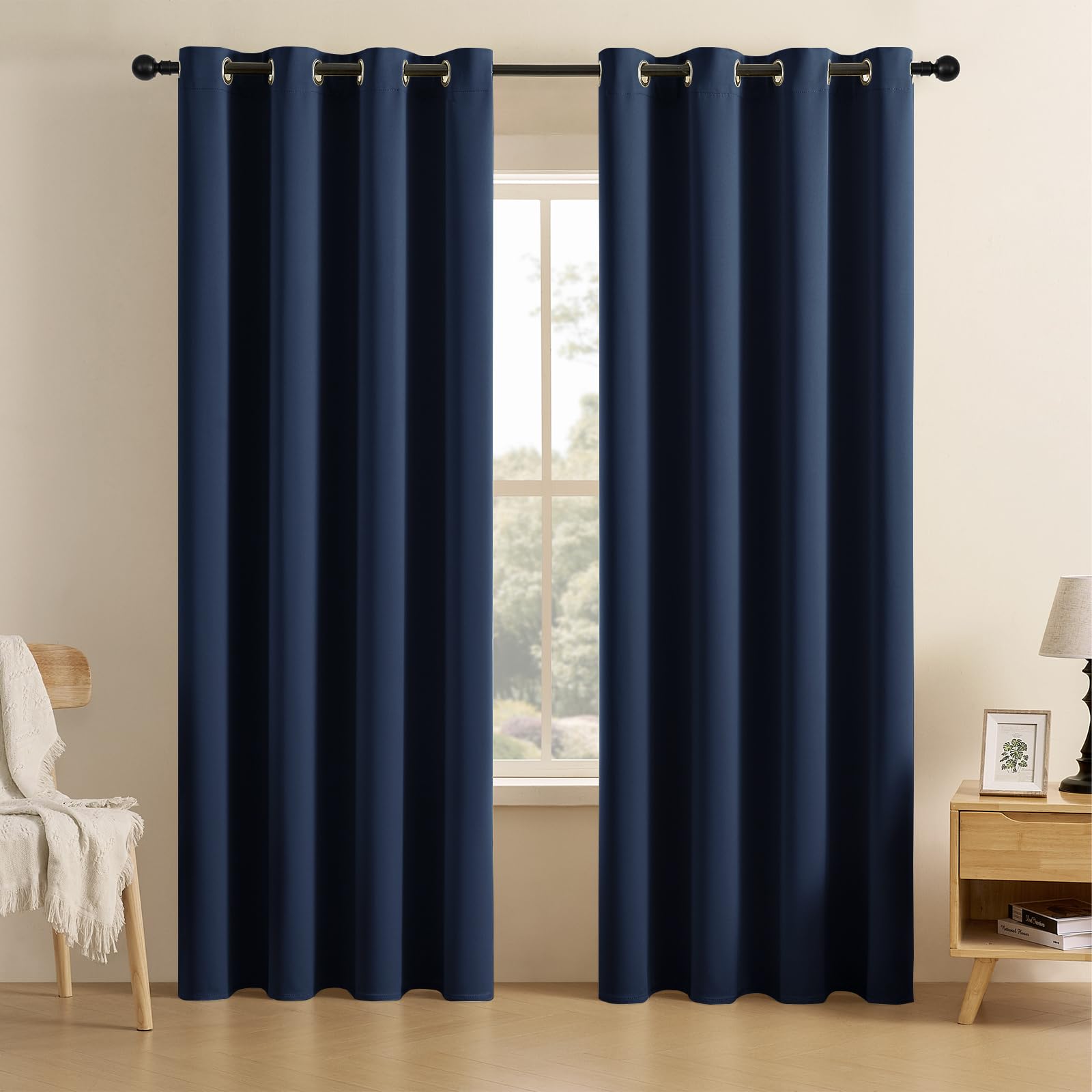 6 Best Navy Blue Curtains