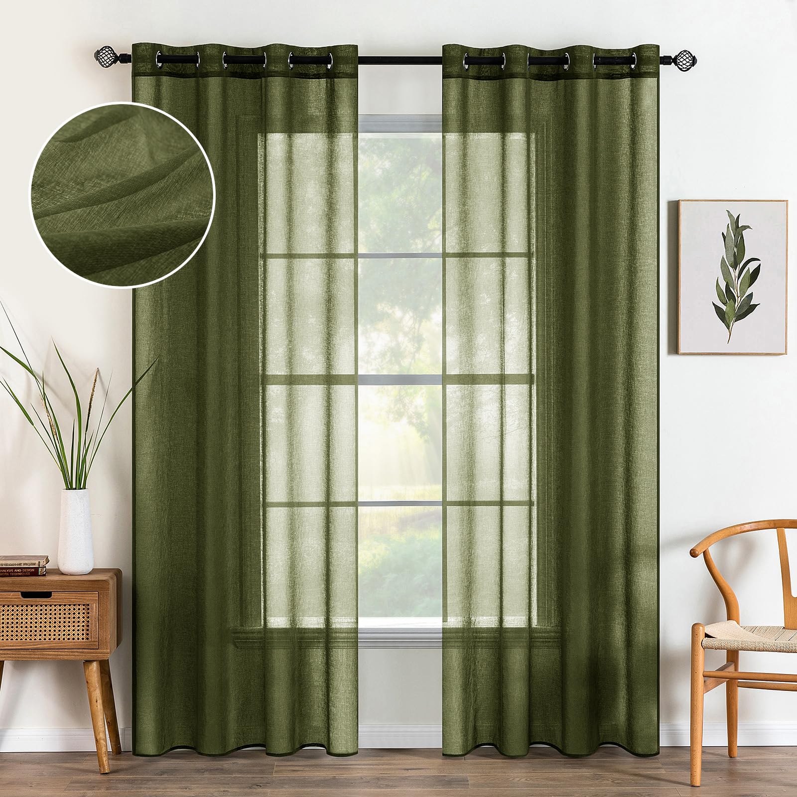 6 Best Olive Curtains