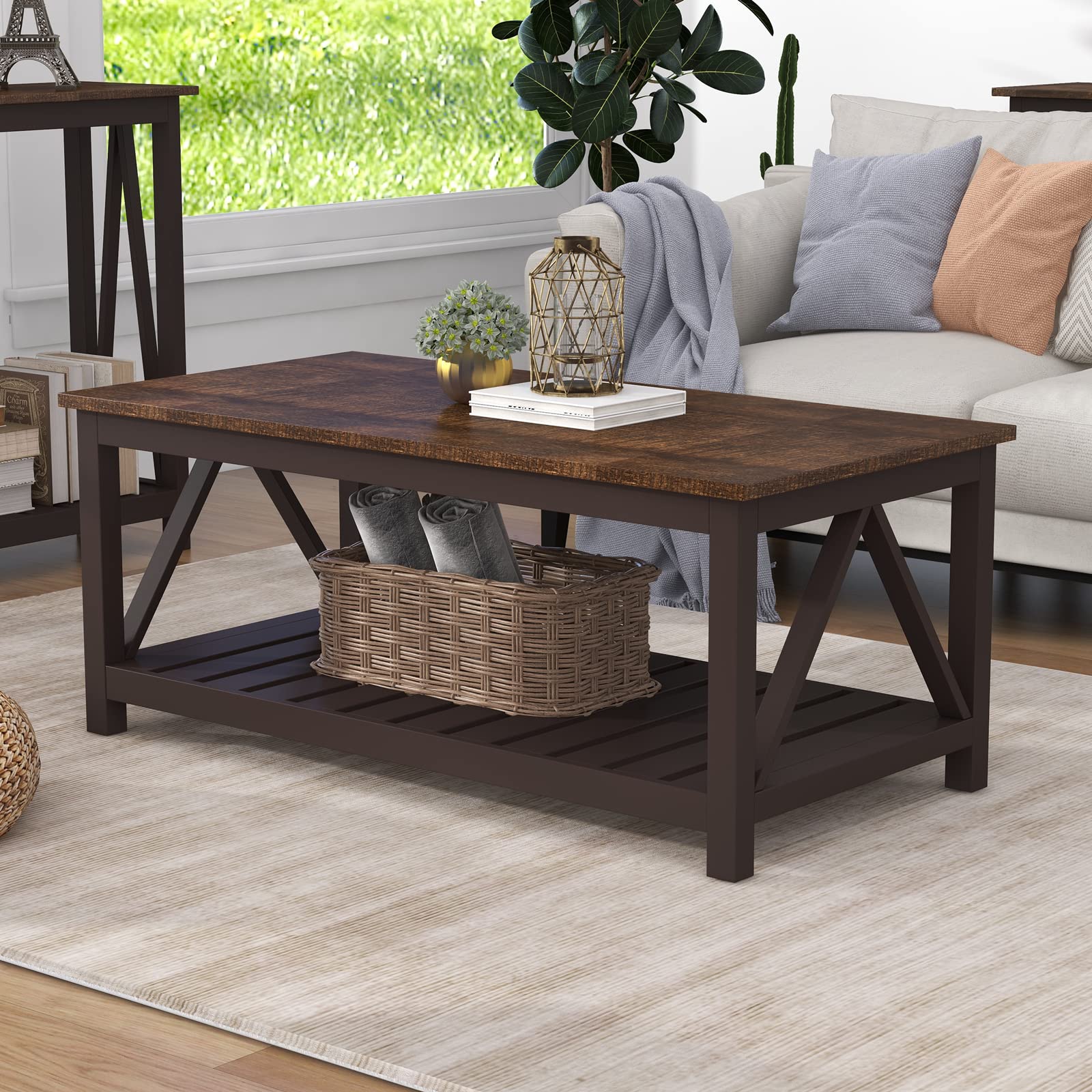 7 Best Brown Coffee Tables