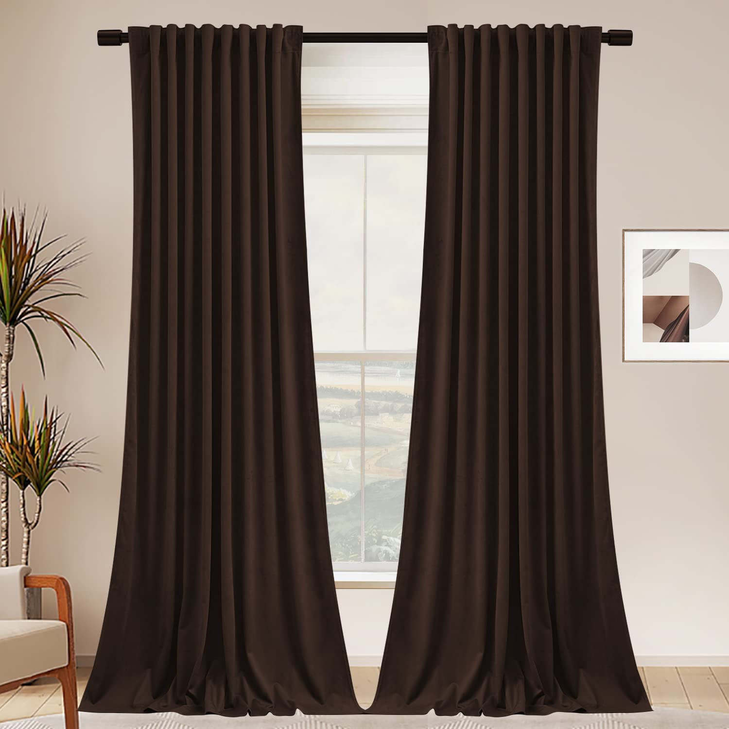 7 Best Chocolate Brown Curtains