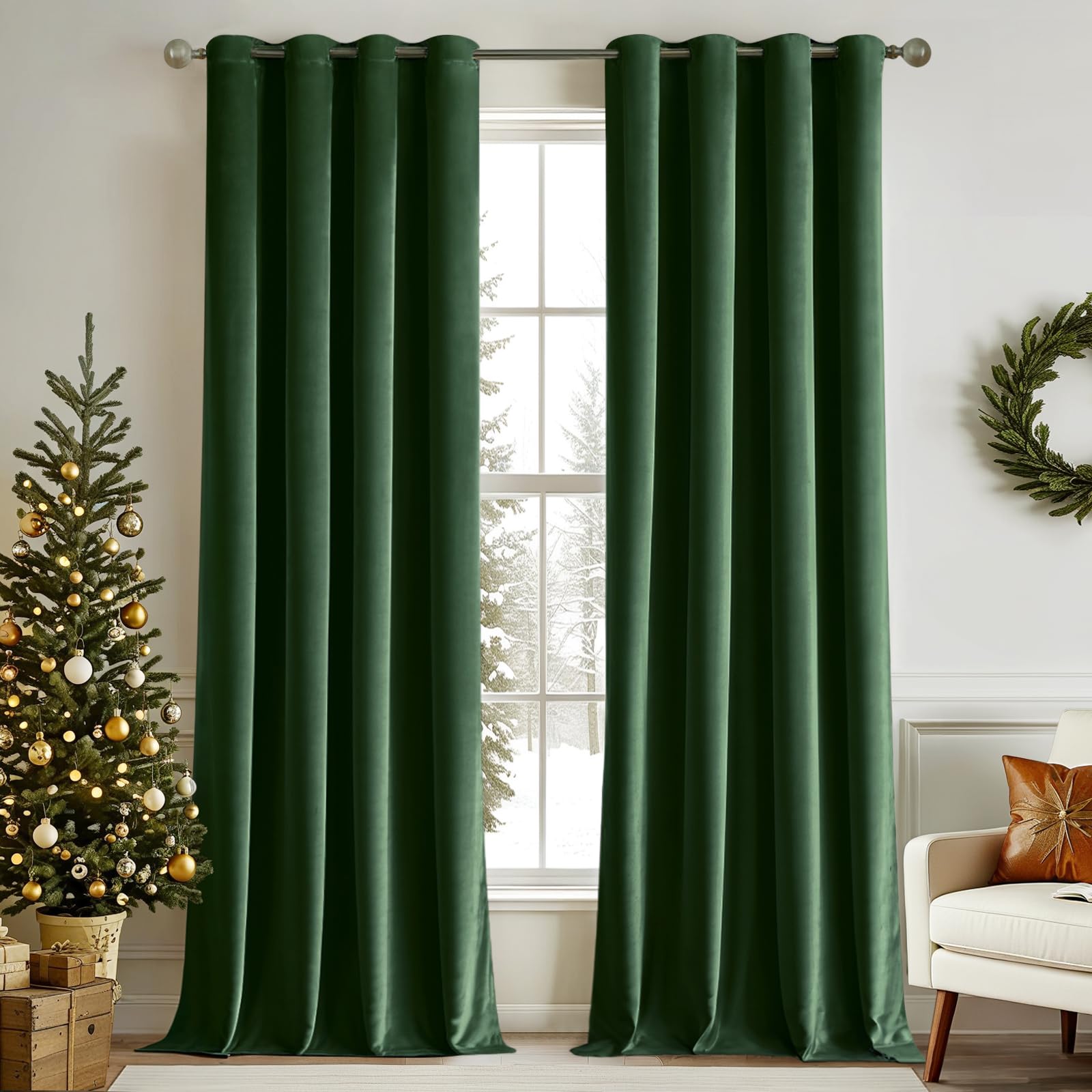 7 Best Emerald Green Curtains