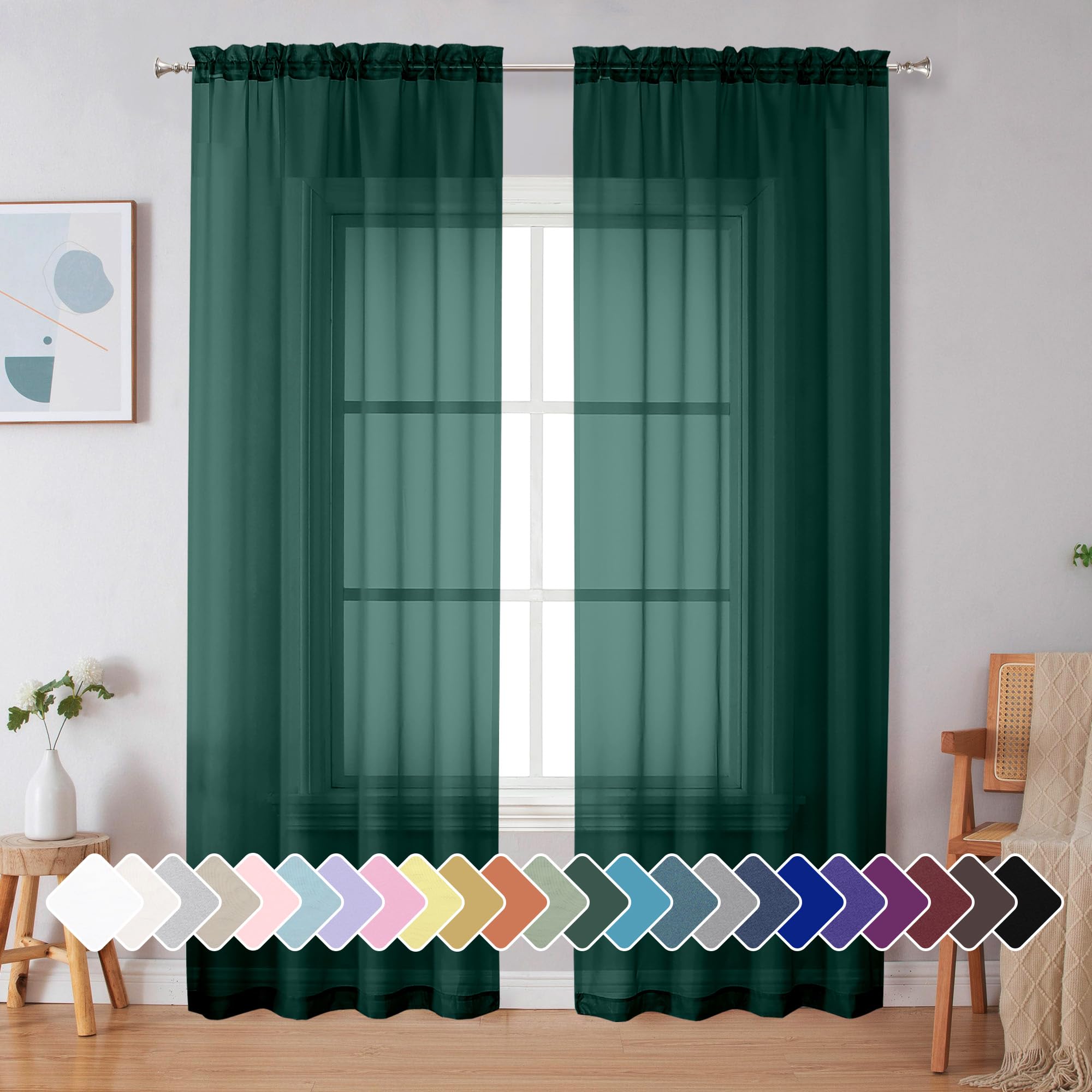 7 Best Green Curtains