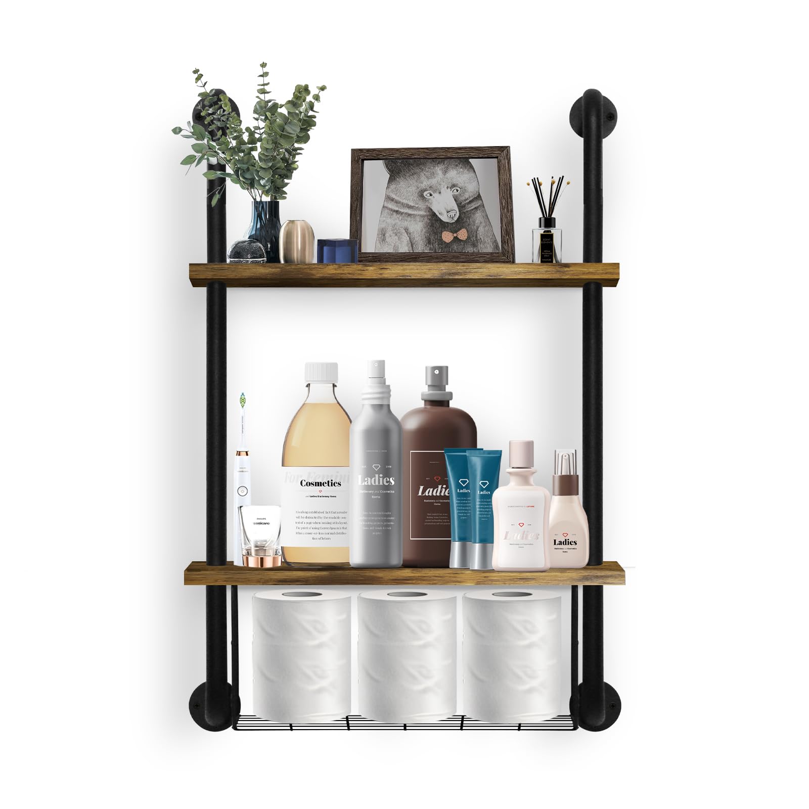 7 Best Industrial Pipe Shelves