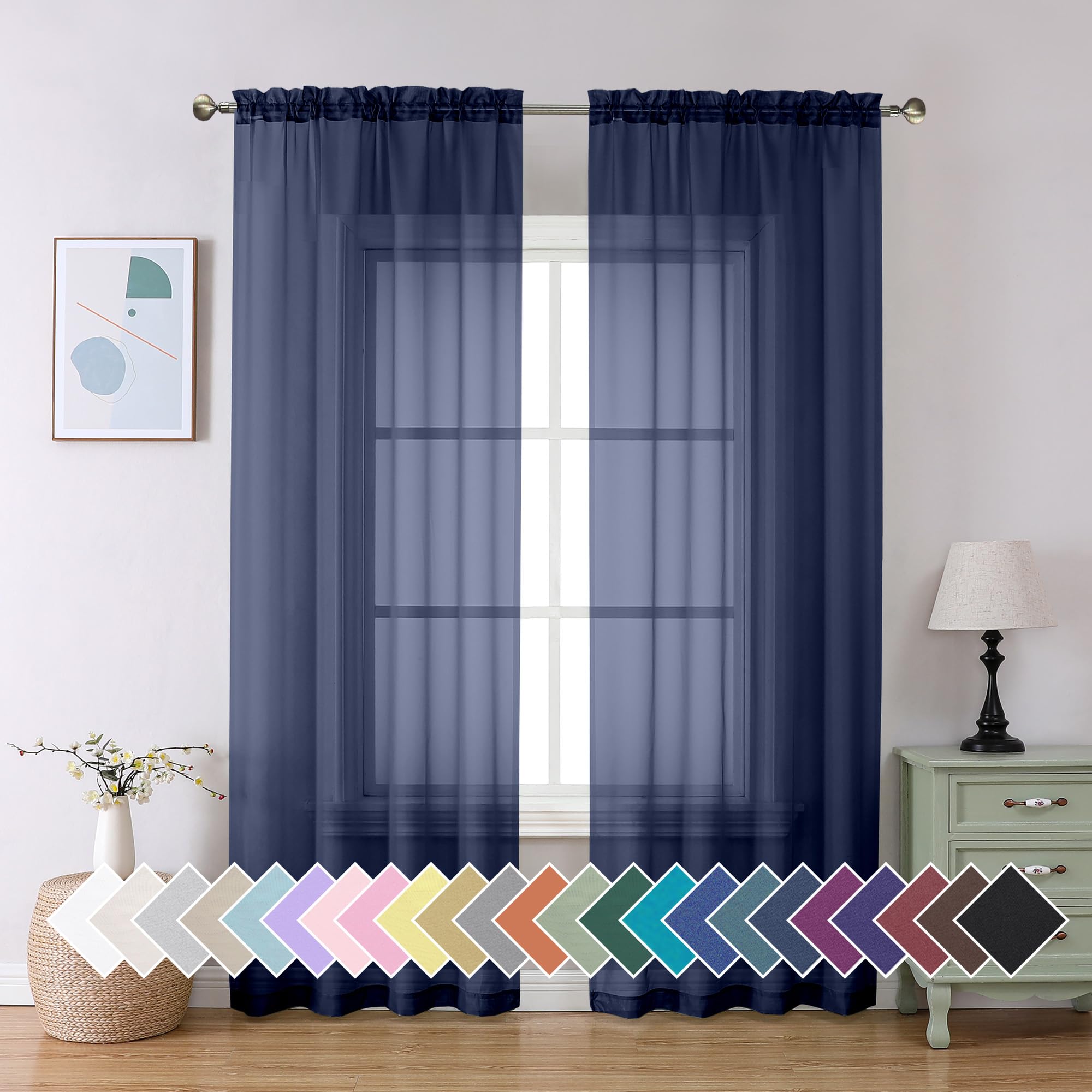 7 Best Navy Blue Curtains