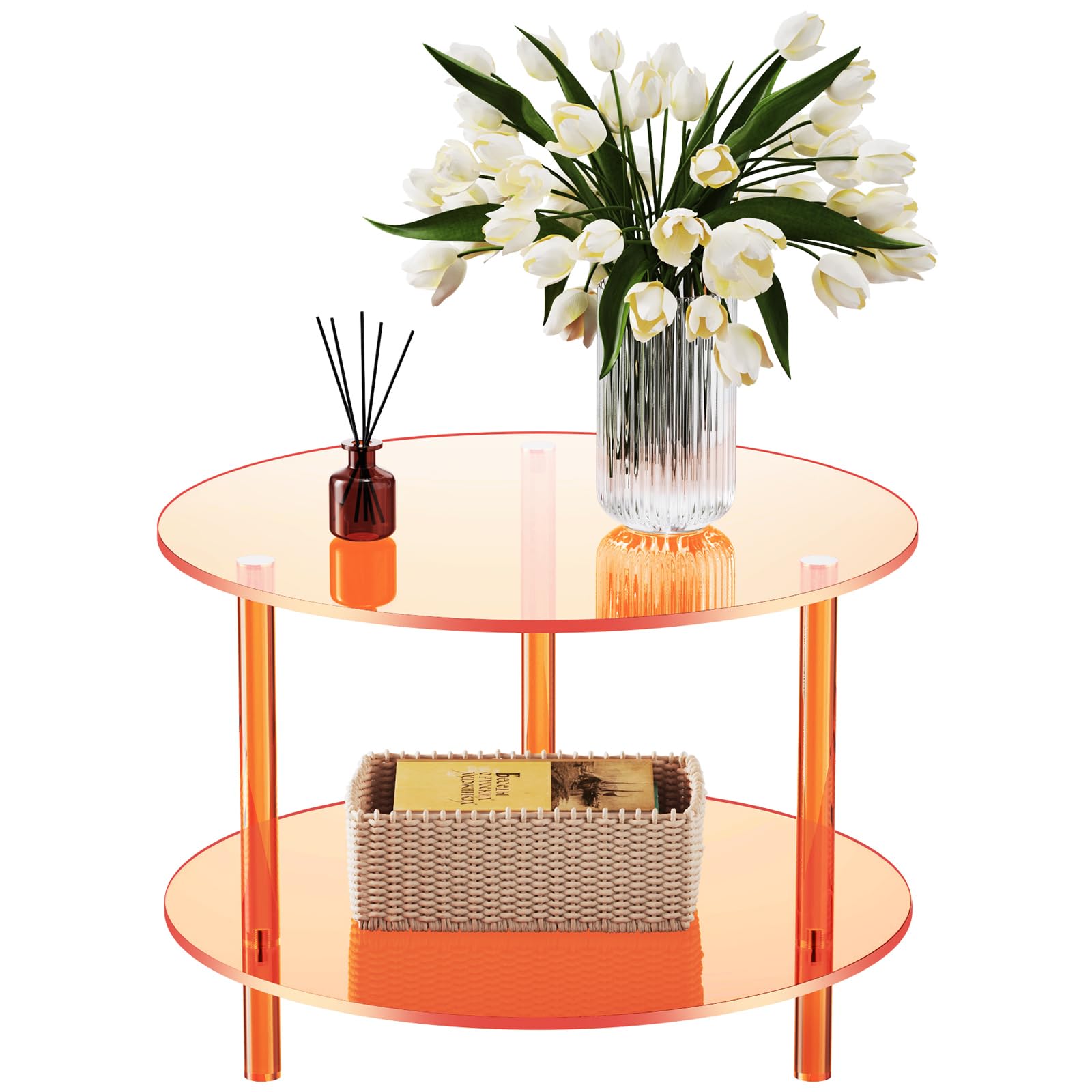 7 Best Orange Coffee Tables