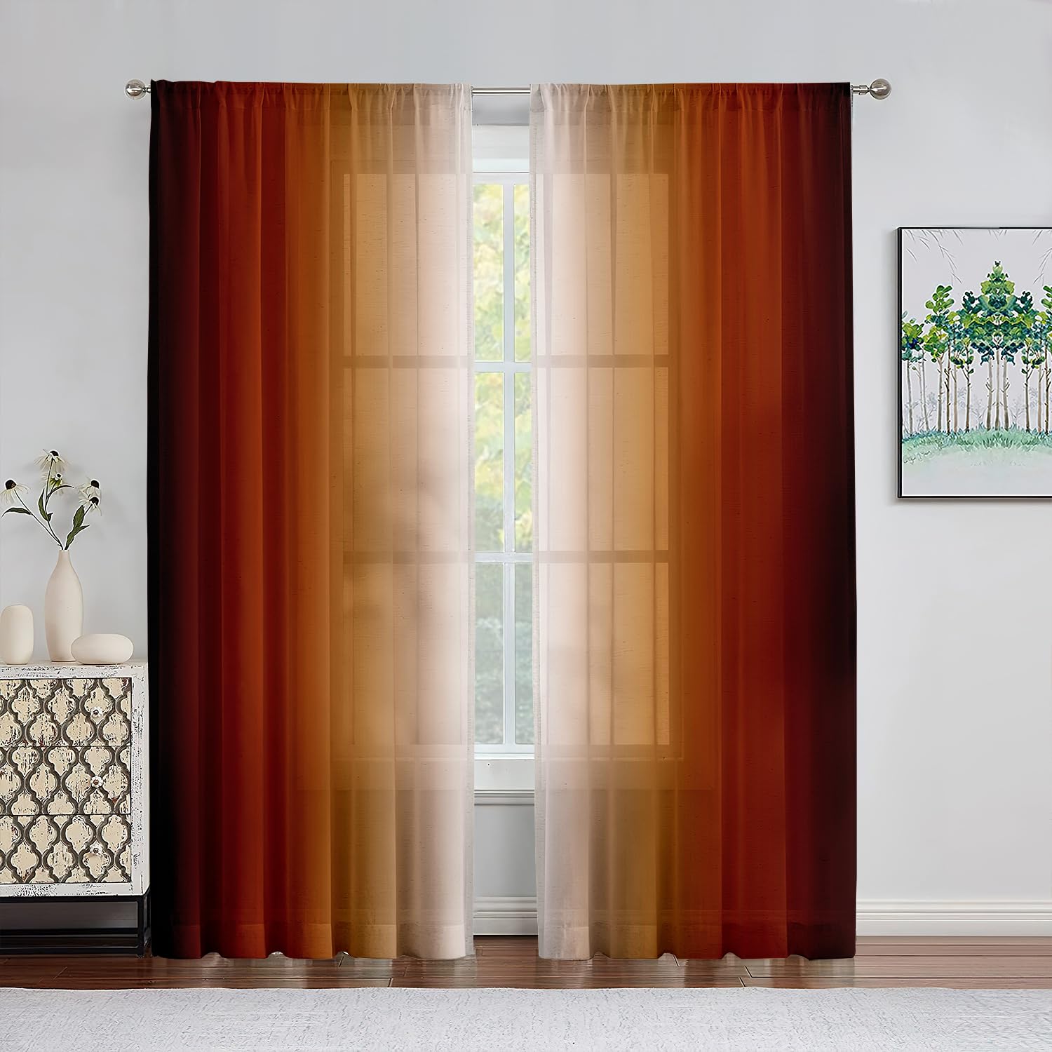 7 Best Orange Curtains