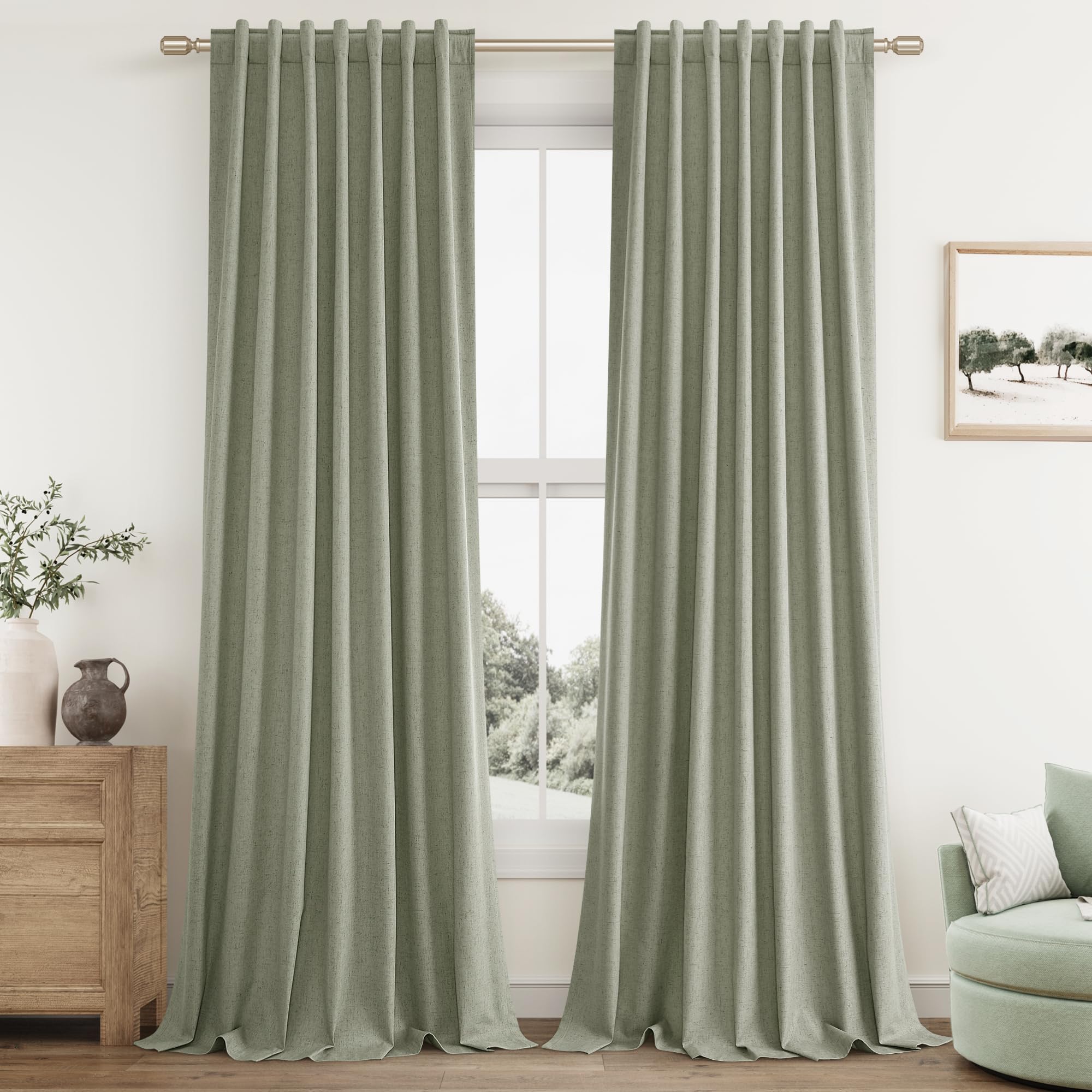 7 Best Sage Green Curtains