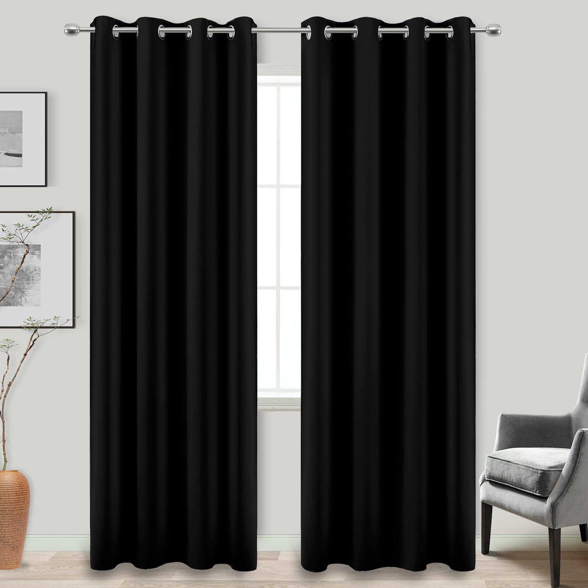 8 Best Black Curtains