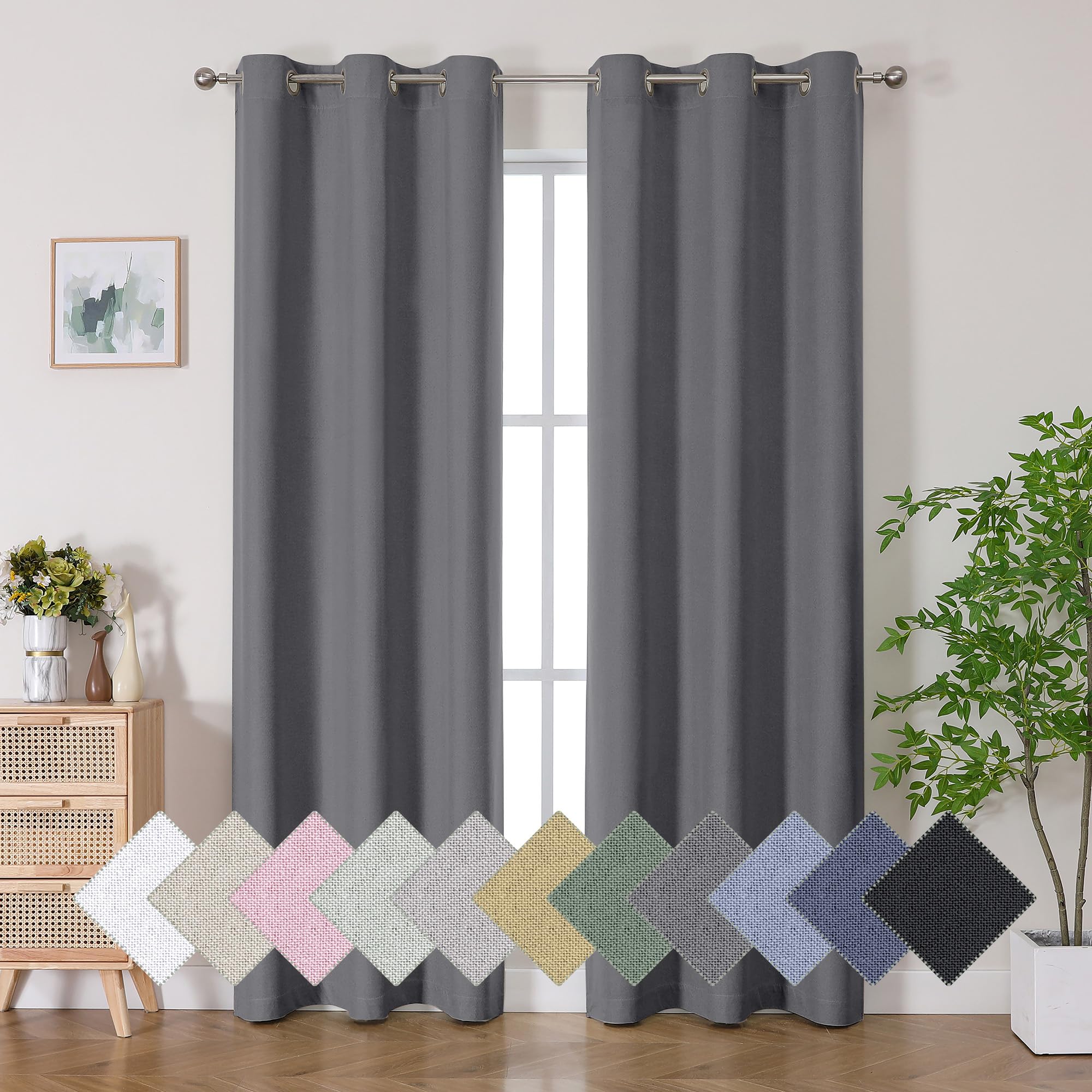 8 Best Charcoal Curtains