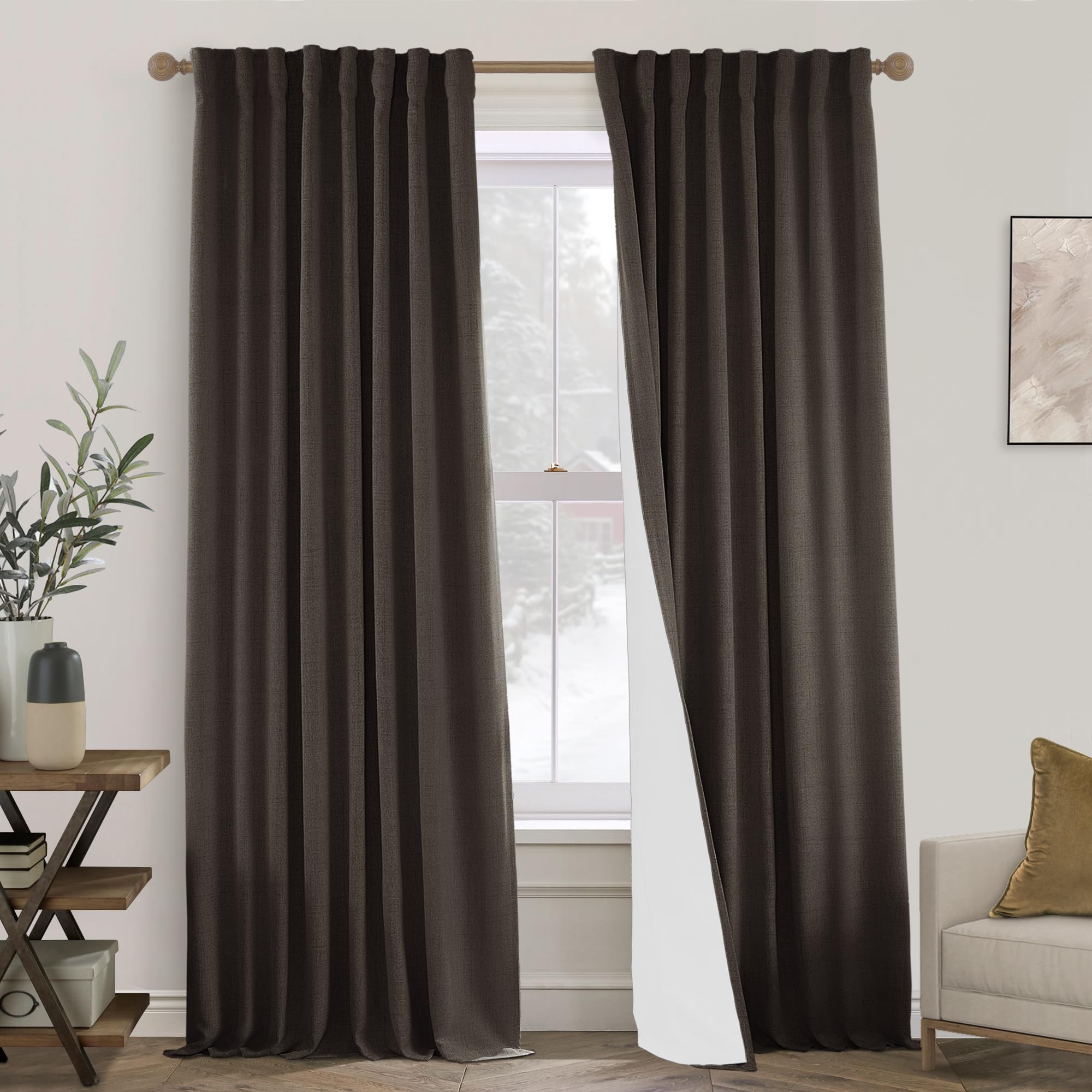 8 Best Chocolate Brown Curtains