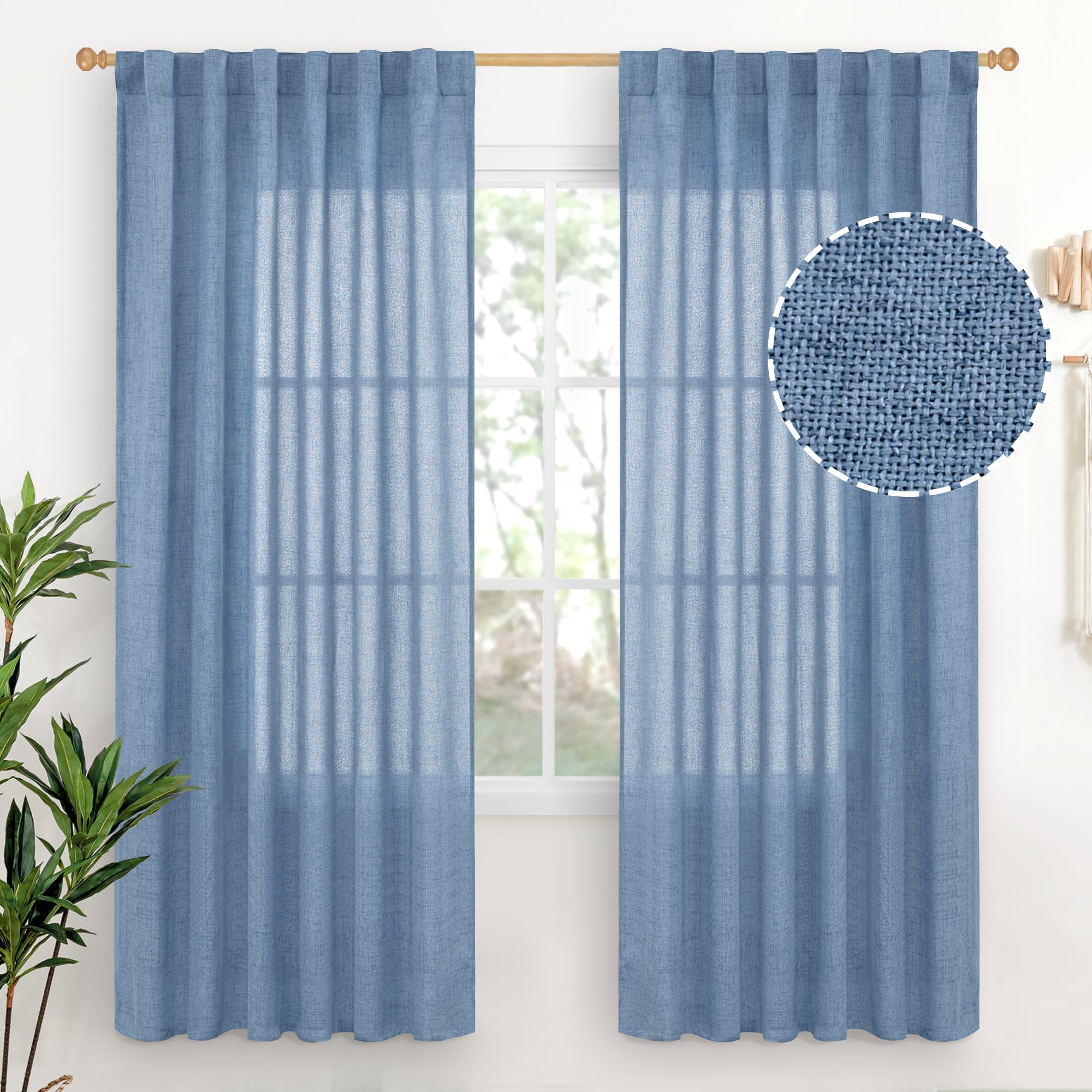 8 Best Denim Blue Curtains