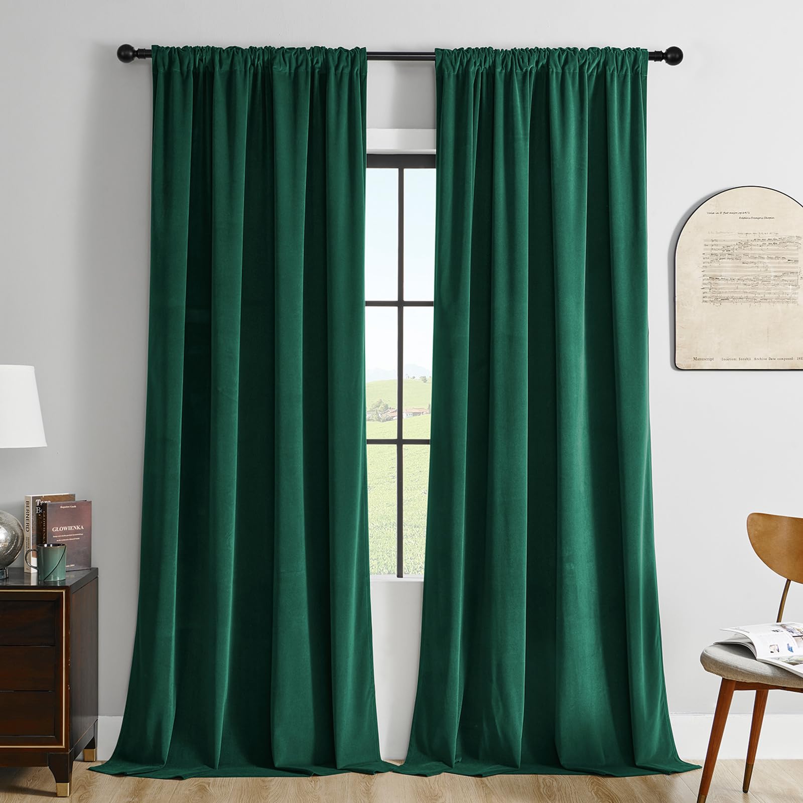 8 Best Emerald Green Curtains