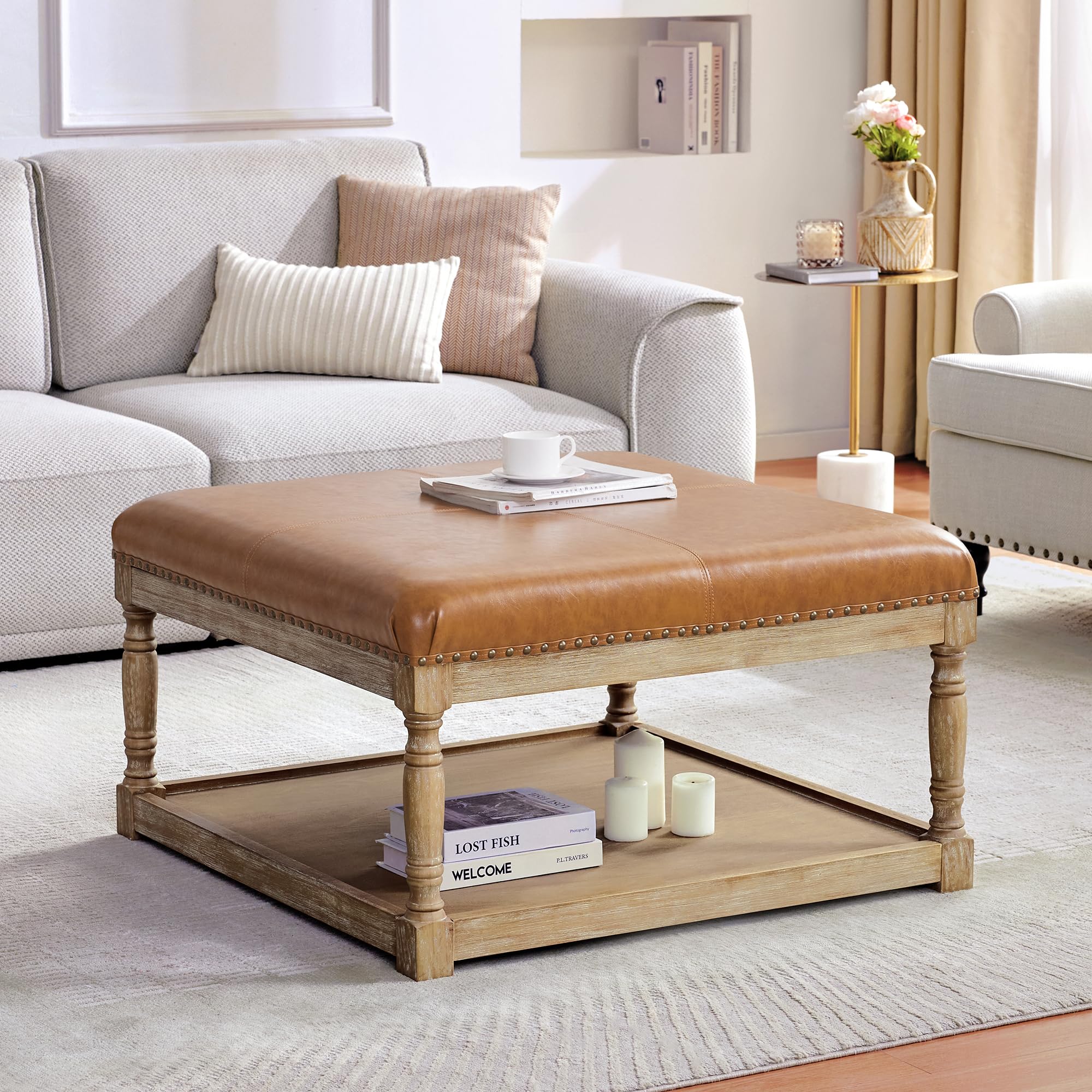 8 Best Leather Coffee Tables